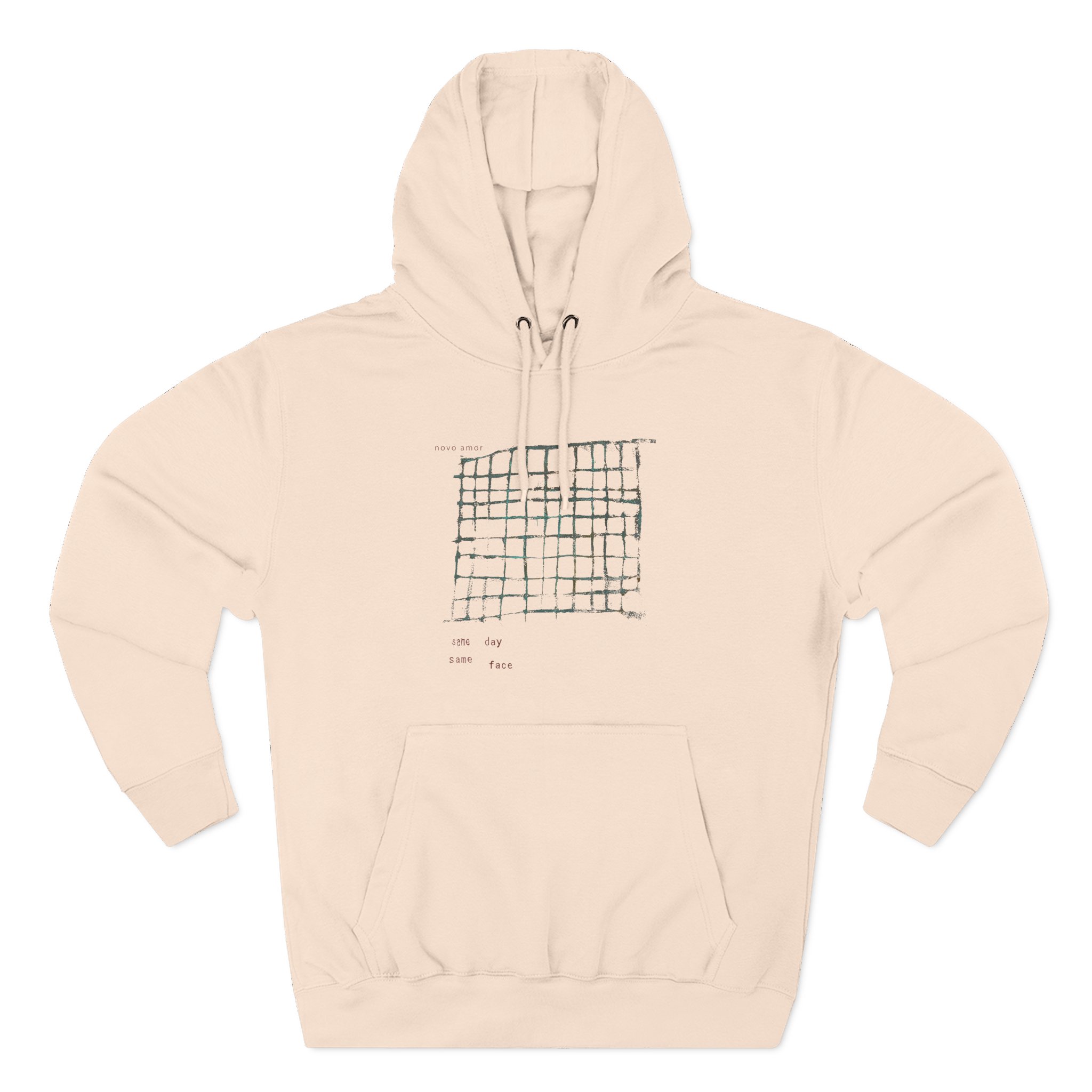 Novo Amor Symbols Three-Panel Fleece Hoodie - Image 5