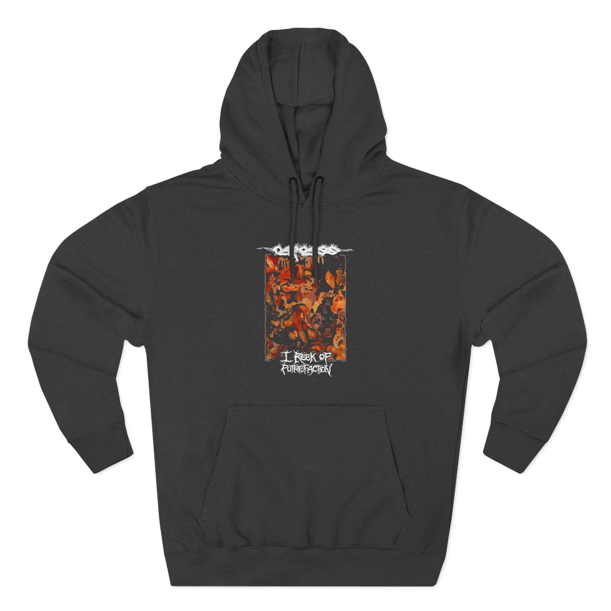 Carcass Rotting Reek Three-Panel Fleece Hoodie - Image 3