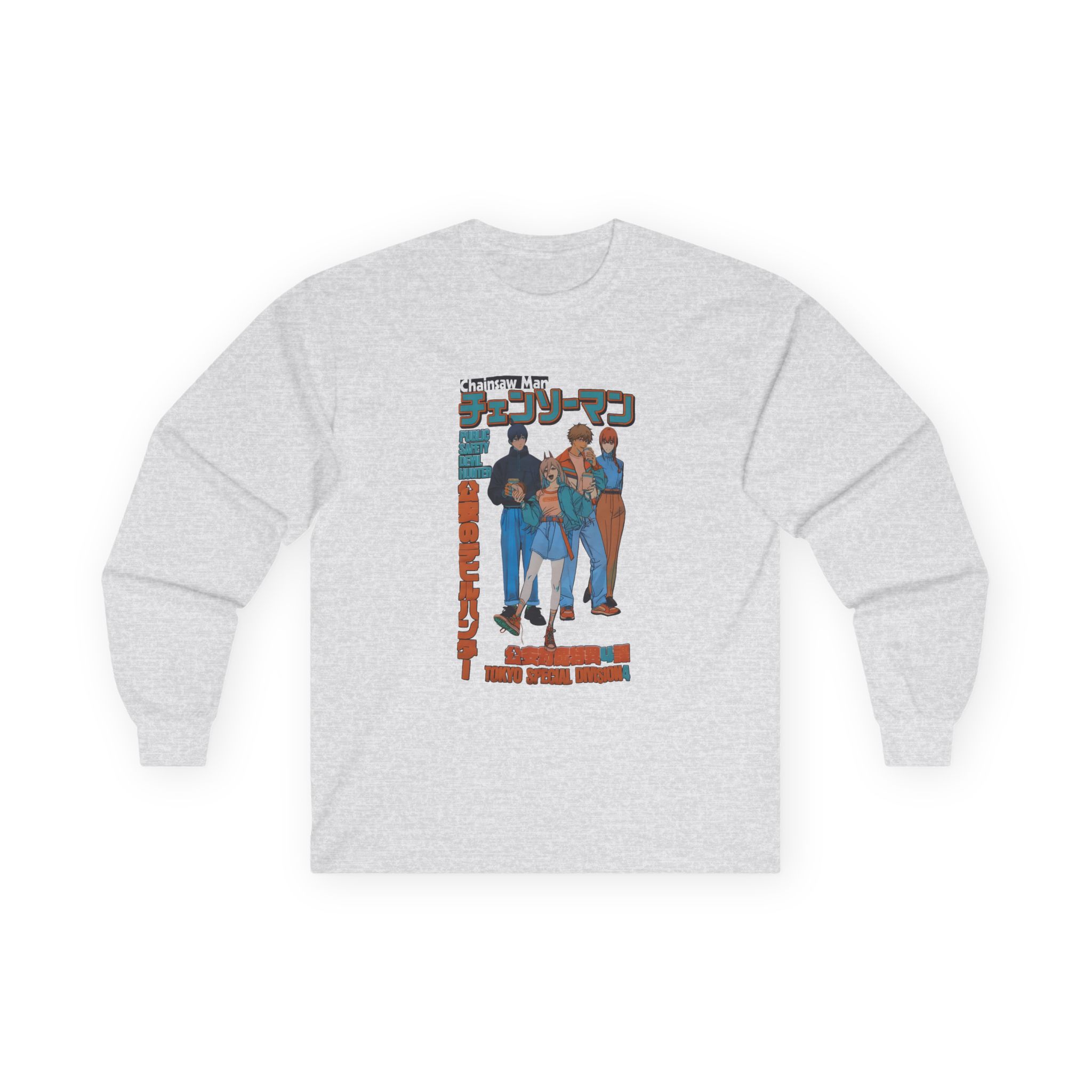 Chainsaw Man Group Unisex Ultra Cotton Long Sleeve Tee - Image 3