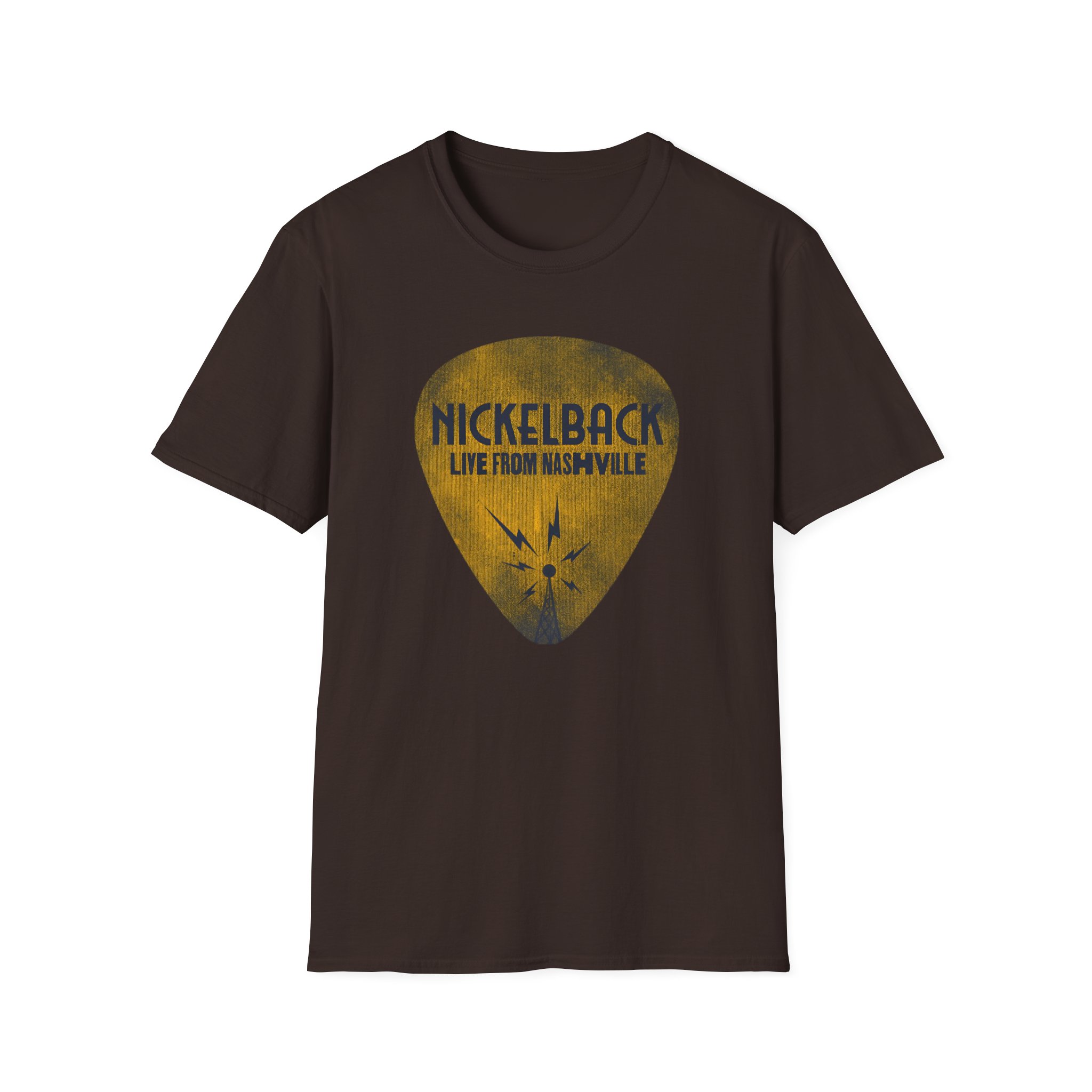 Nickelback Live From Nashville Unisex Softstyle T-shirt - Image 5
