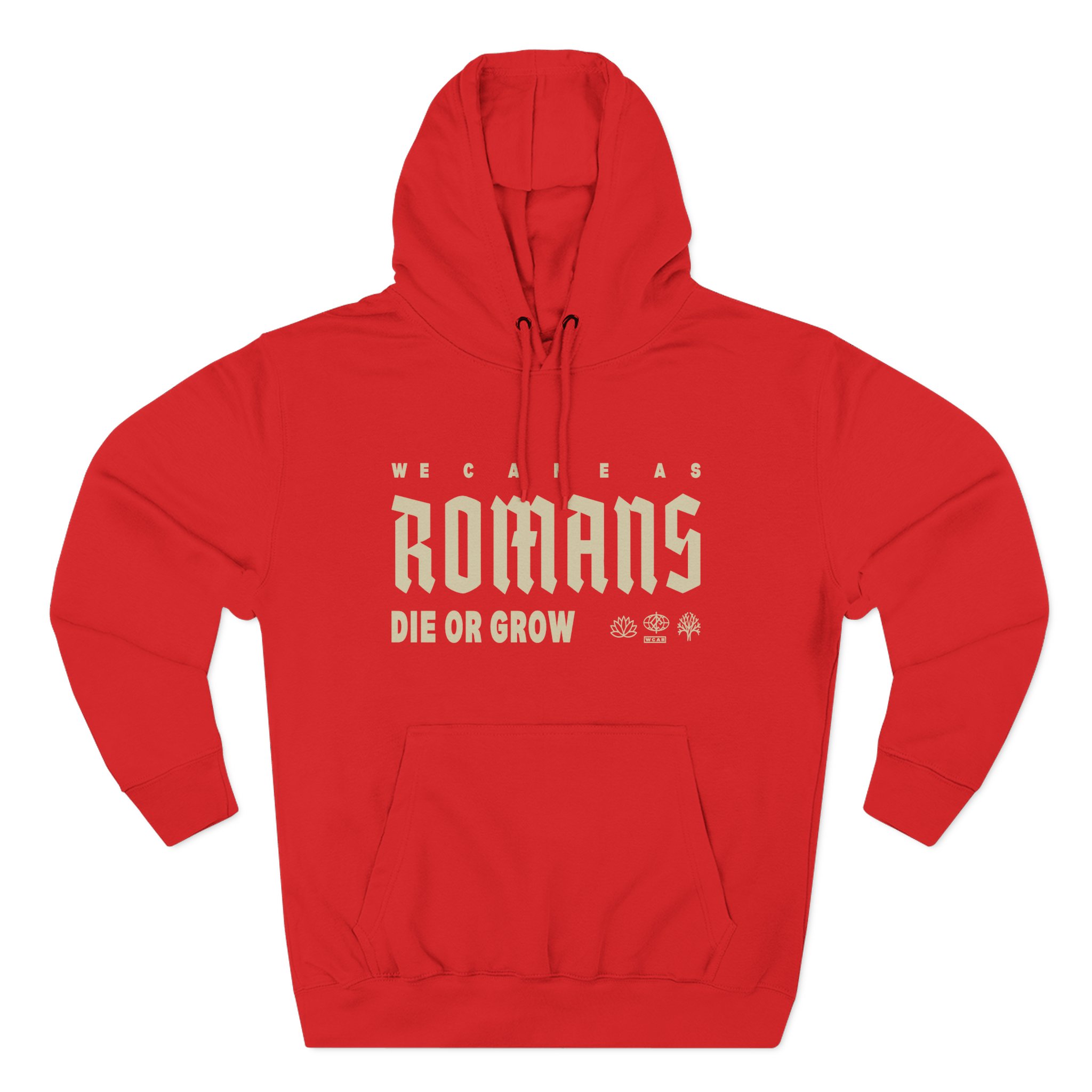 We Came as Romans Die or Grow Three-Panel Fleece Hoodie - Image 13