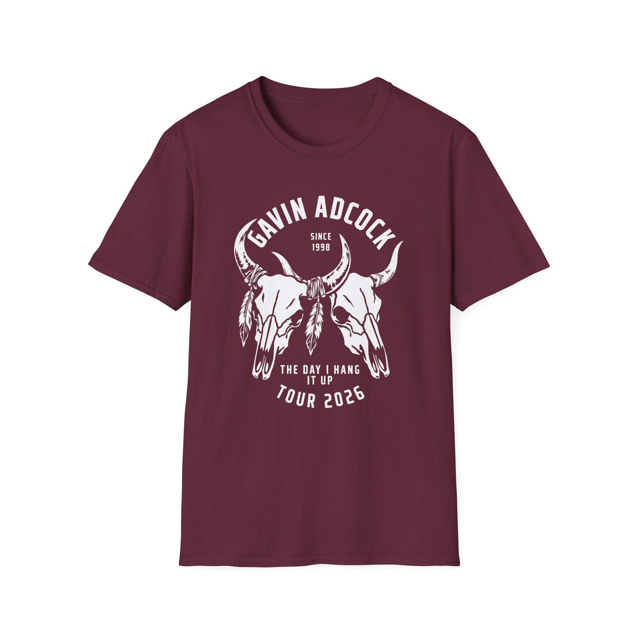 Gavin Adcock Steerhead Unisex Softstyle T-Shirt - Image 5