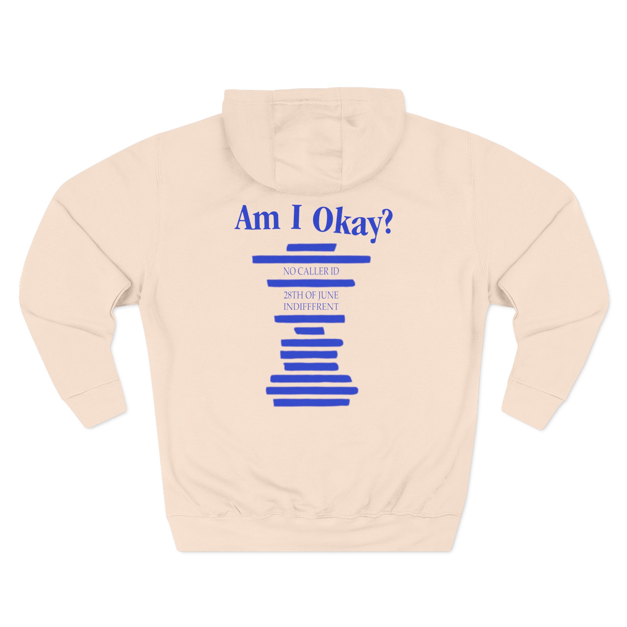 Megan Moroney Am I Okay? Tracklist Three-panel Fleece Hoodie - Image 6
