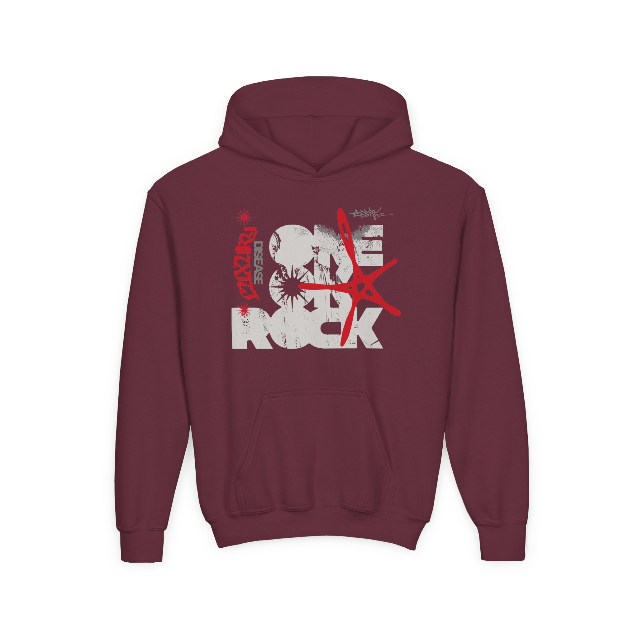 One Ok Rock Ld Album Cover Youth Heavy Blend Hooded Sweatshirt - Image 3
