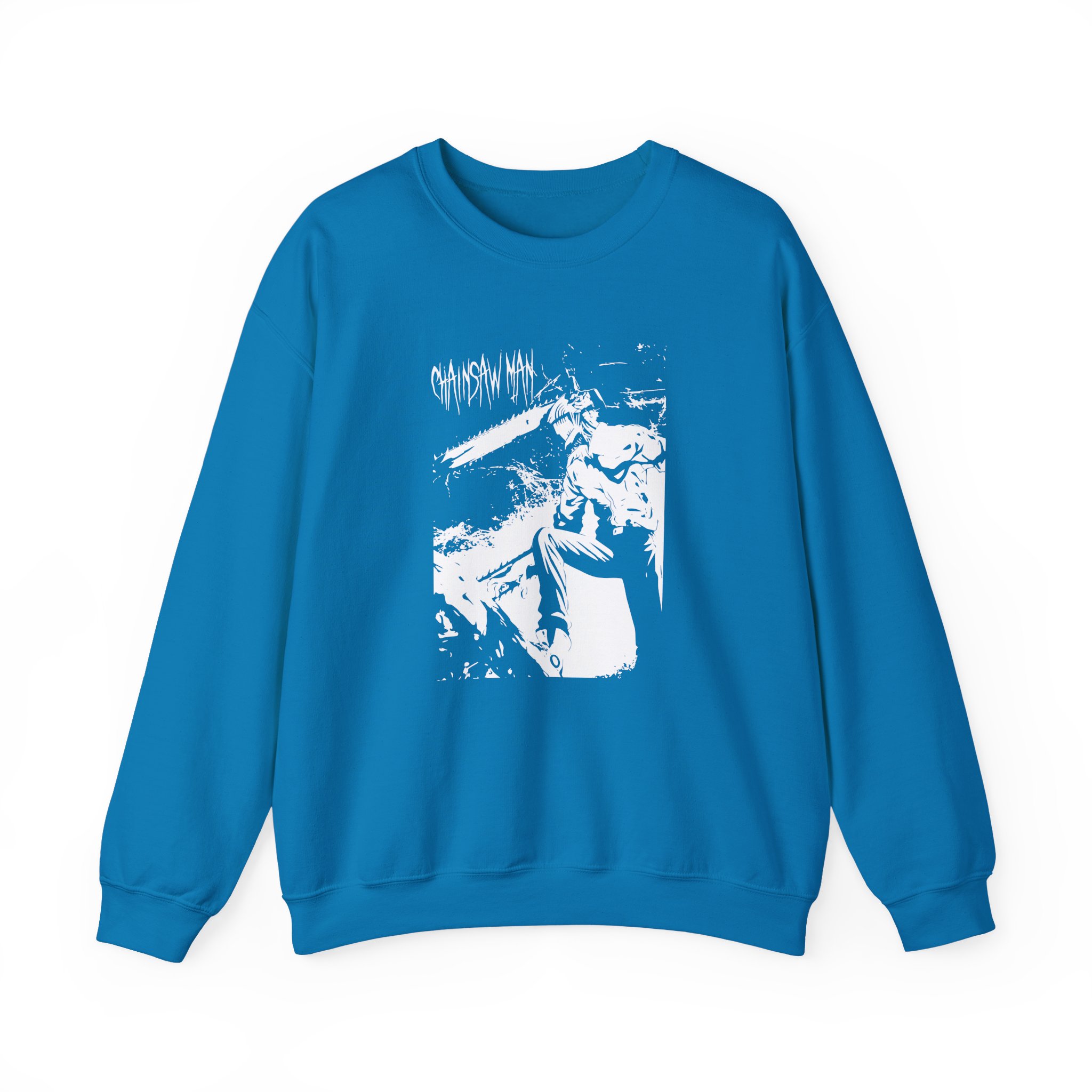 Chainsaw Man Jumbo Denji Unisex Heavy Blend™ Crewneck Sweatshirt - Image 11