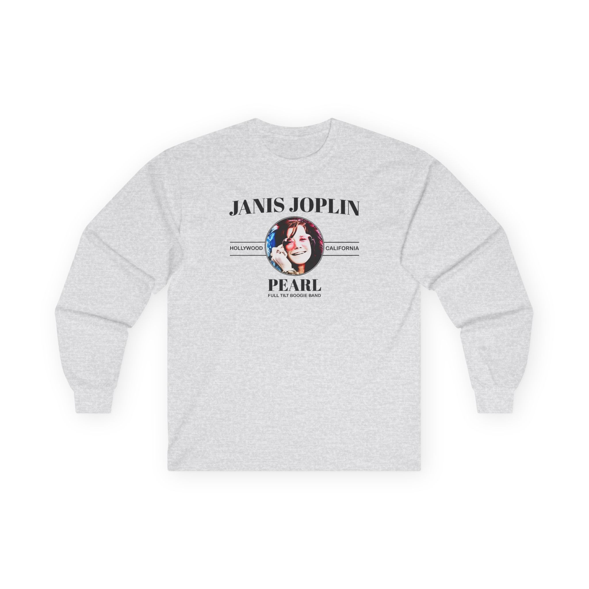 Janis Joplin Pearl Unisex Ultra Cotton Long Sleeve Tee - Image 3