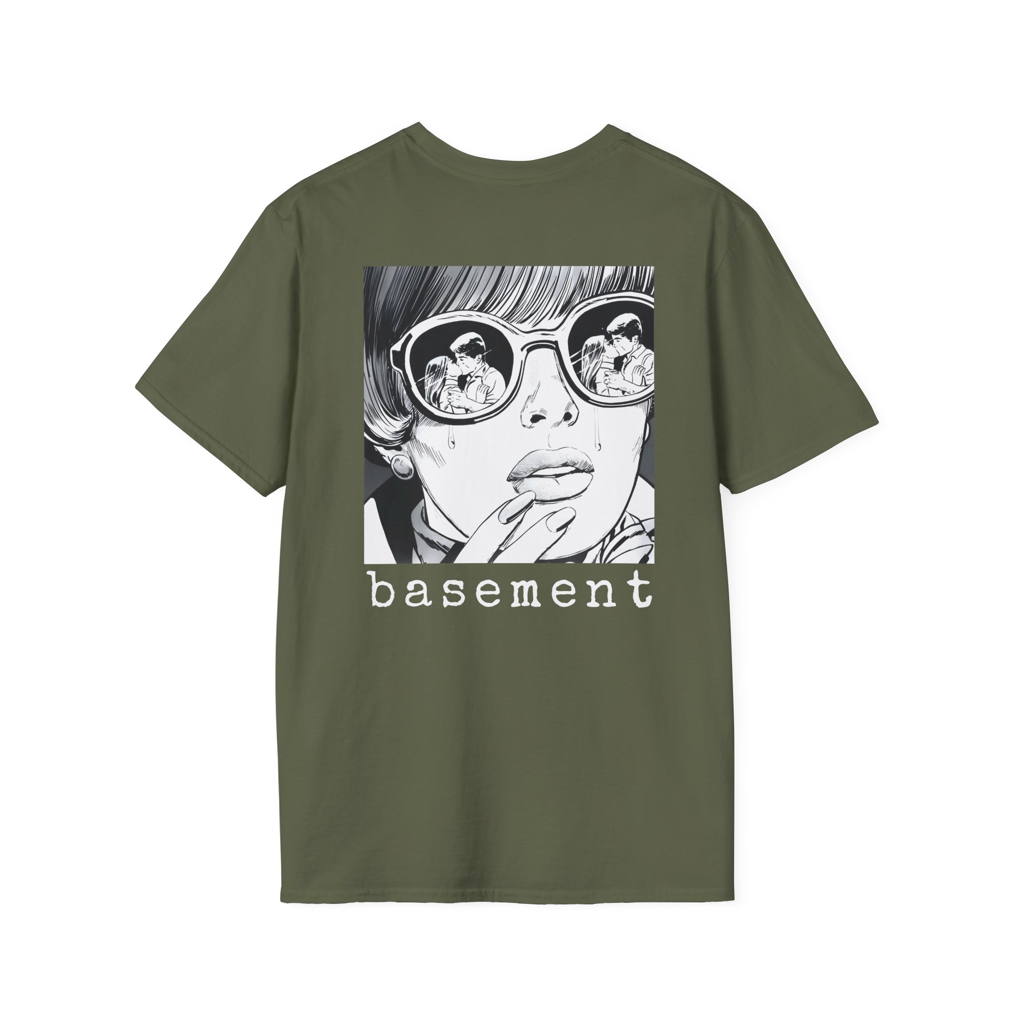 Cold Cuts Basement Couple Unisex Softstyle T-Shirt - Image 8