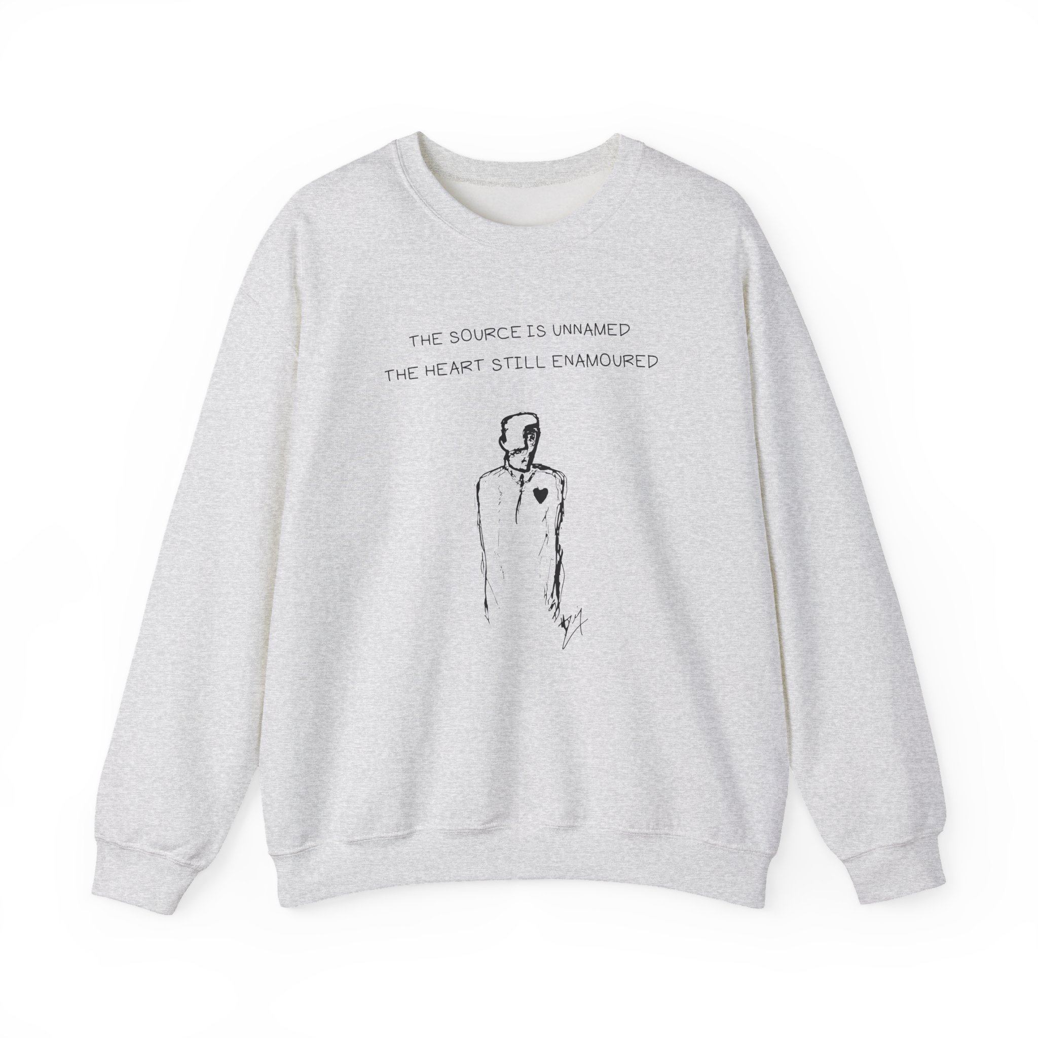 Hozier Unknown Lyric Unisex Heavy Blend™ Crewneck Sweatshirt - Image 5