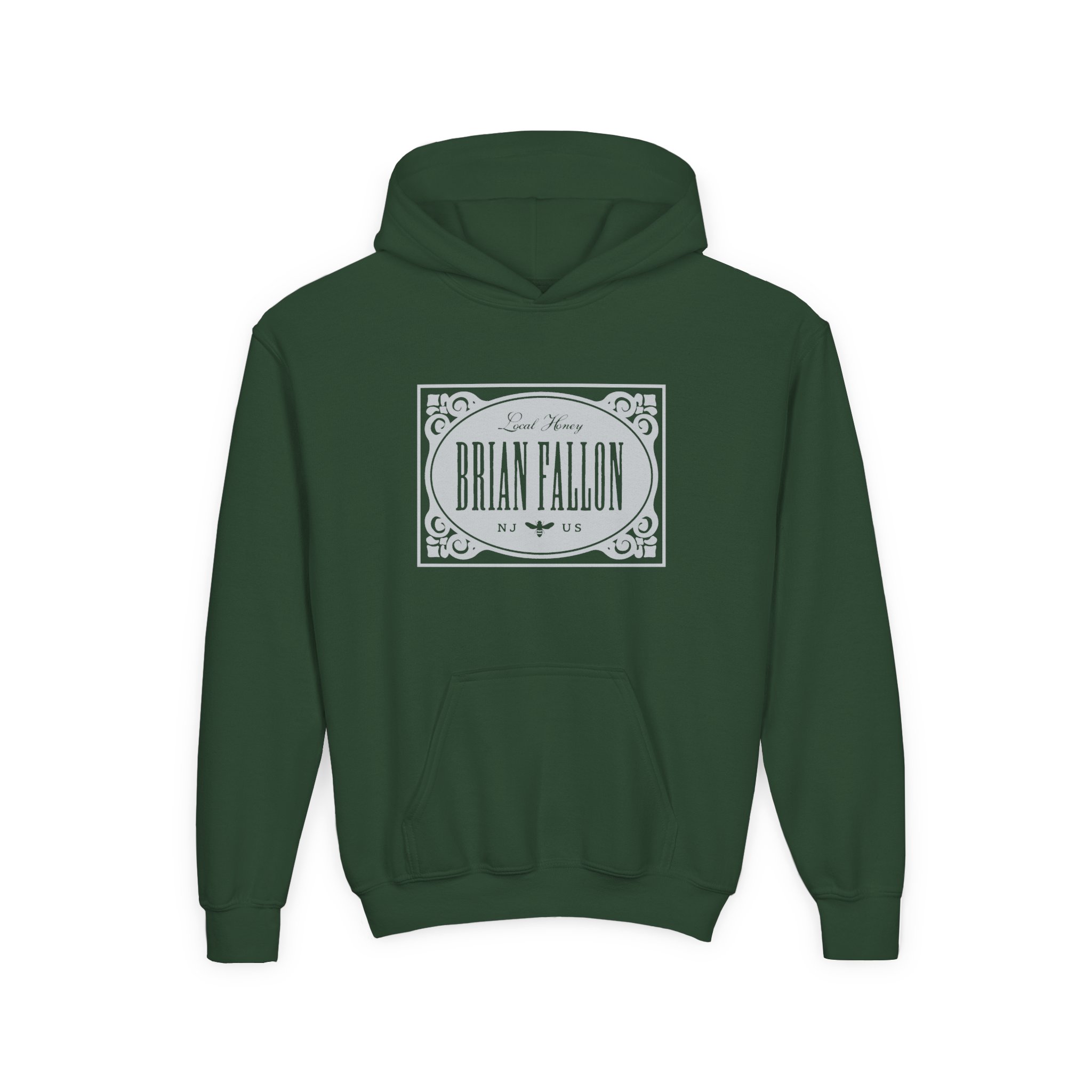 Brian Fallon Youth Heavy Blend Hooded Sweatshirt - Image 5