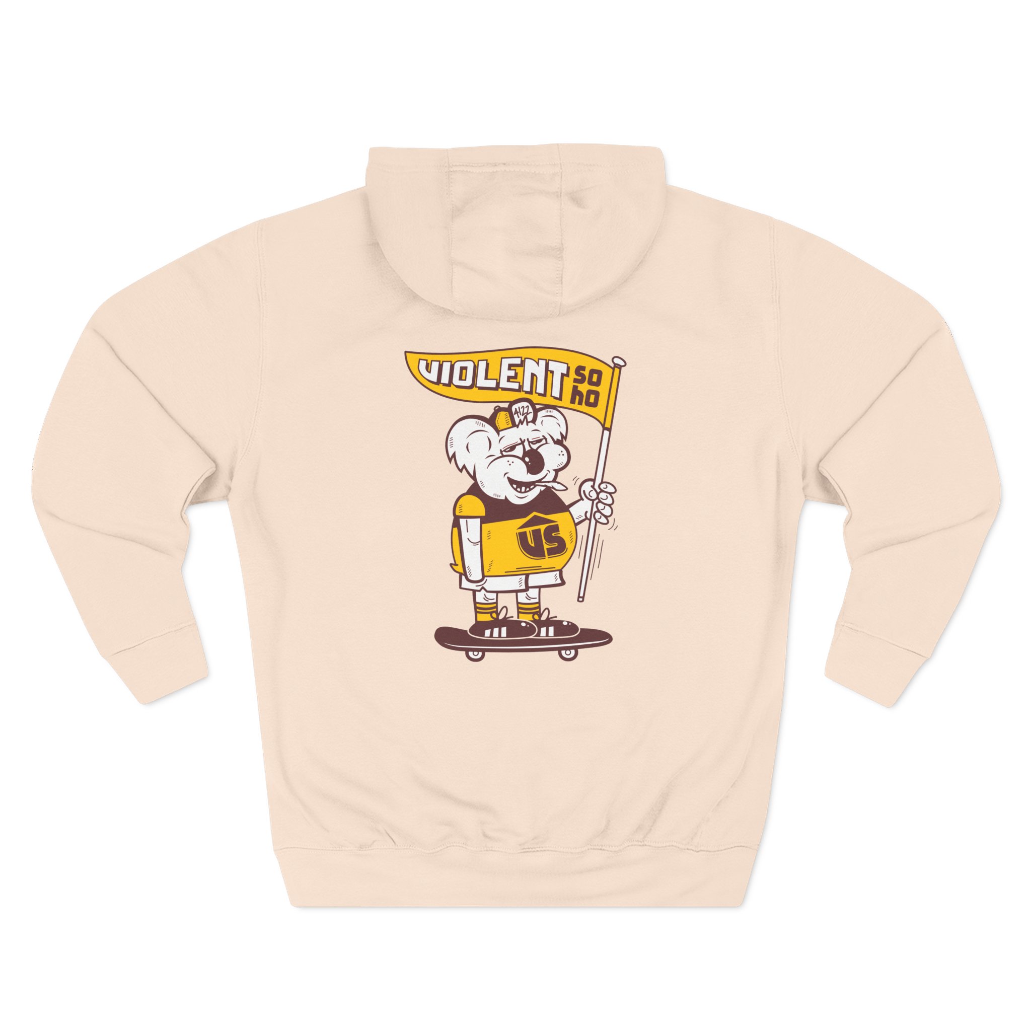 Violent Soho Brisbane Bears Three-Panel Fleece Hoodie - Image 10