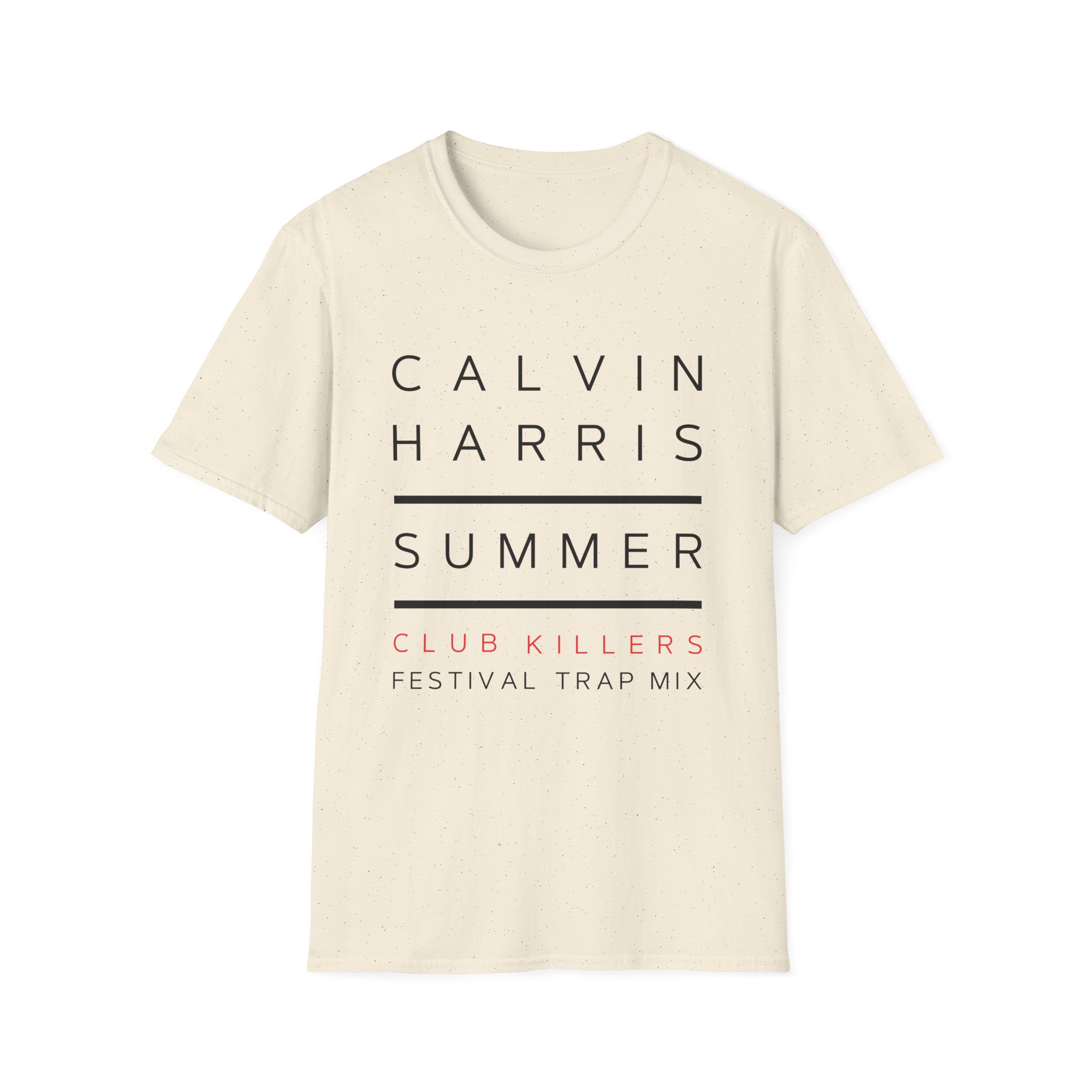 Calvin Harris Summer 4 Album Cover Unisex Softstyle T-Shirt - Image 9