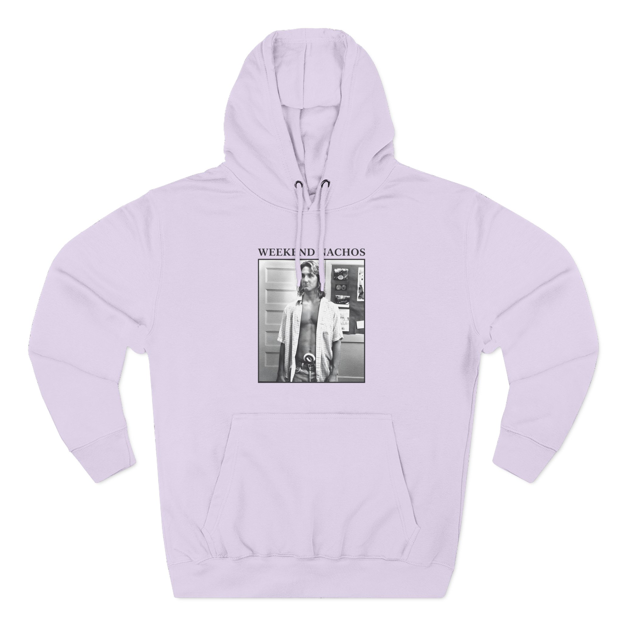 Weekend Nachos Three-Panel Fleece Hoodie - Image 13