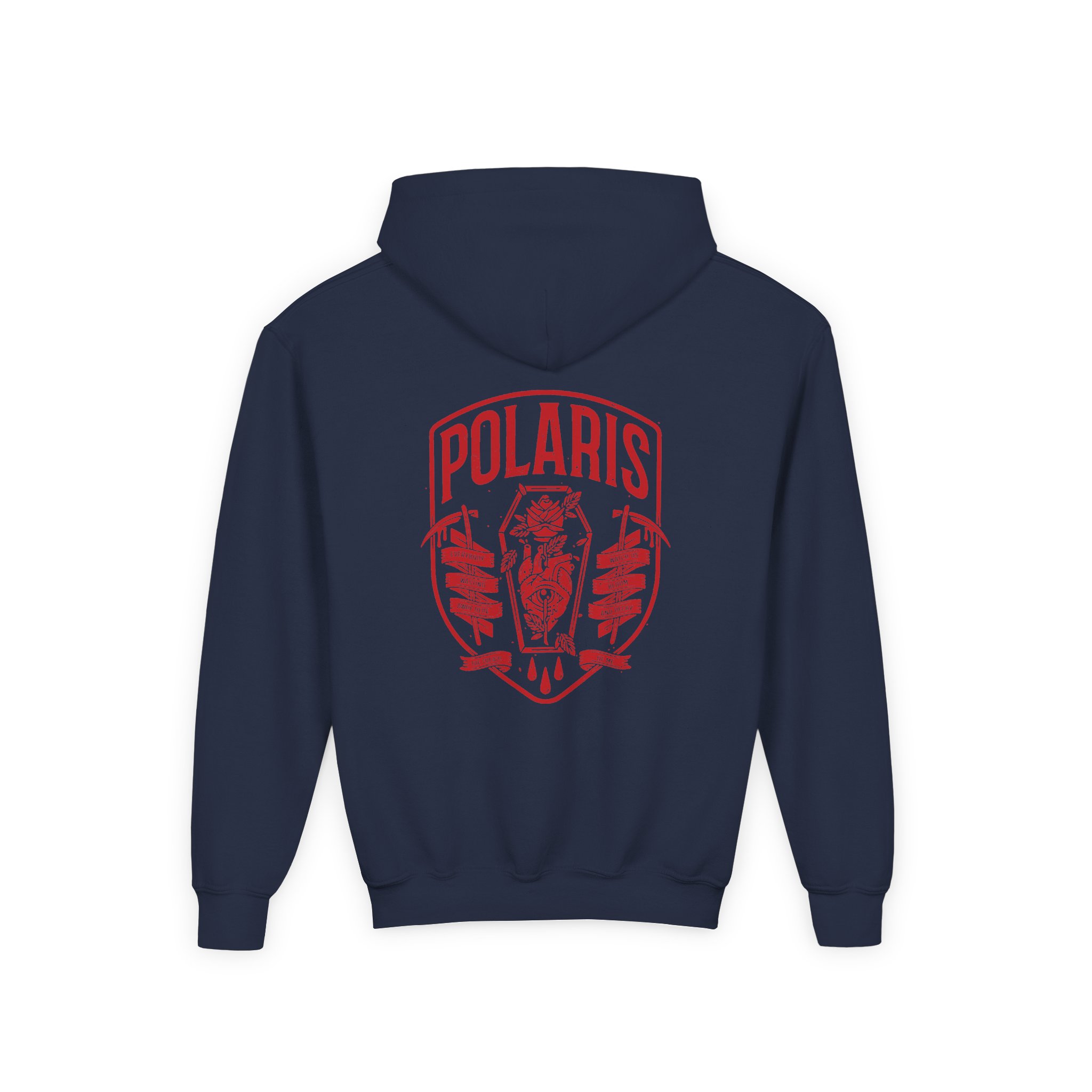 Polaris Bloom and Decay Youth Heavy Blend Hooded Sweatshirt - Image 4