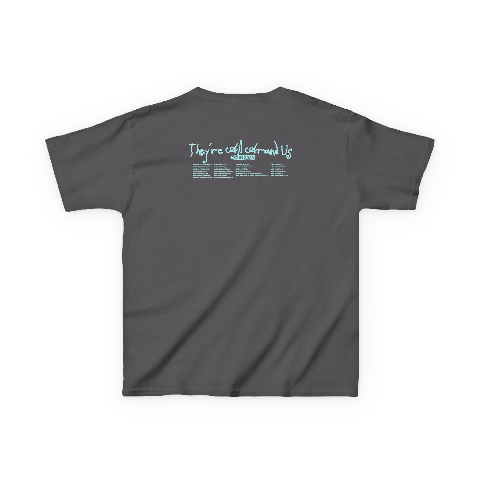 Kids Poppy They Are All Around Us Tour Heavy Cotton™ Tee - Image 6
