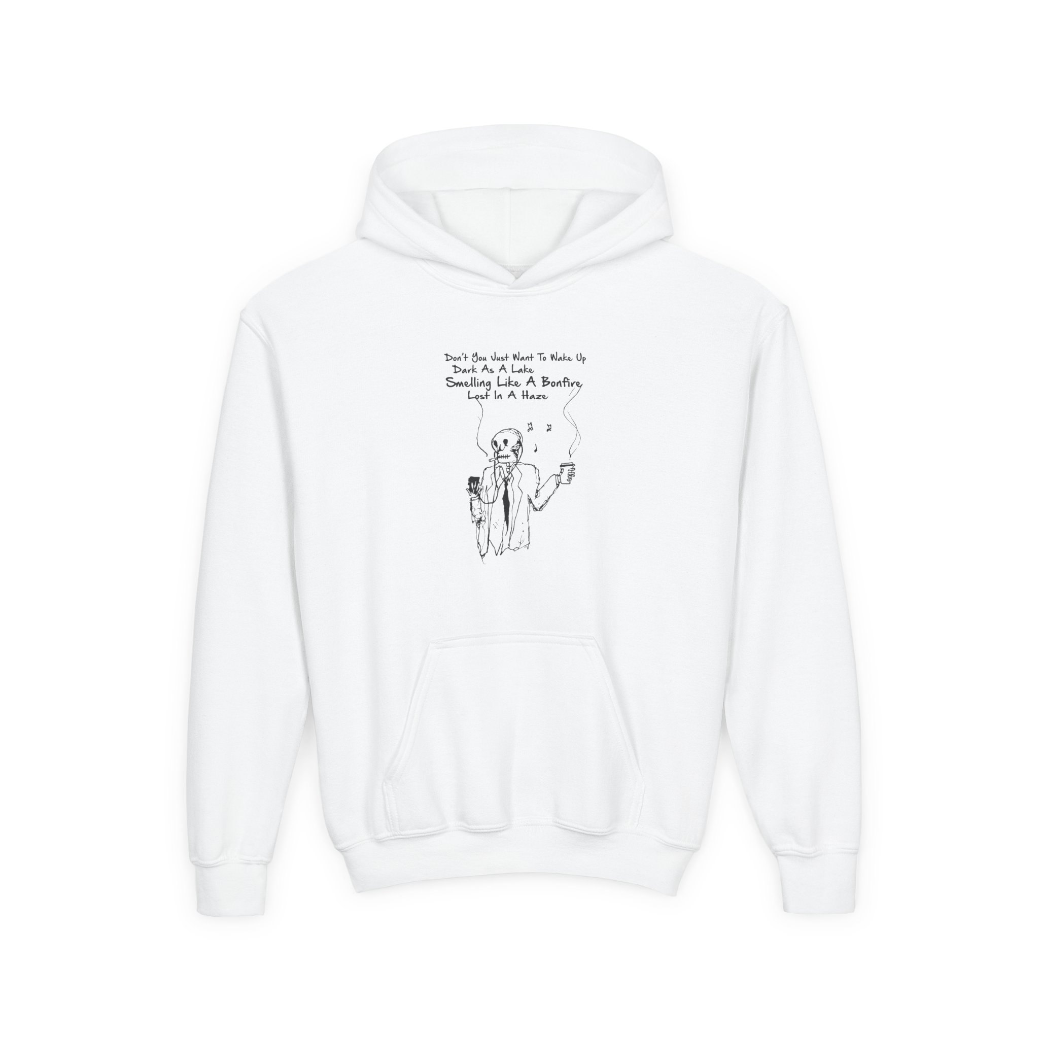 Hozier Lost in a Haze Youth Heavy Blend Hooded Sweatshirt