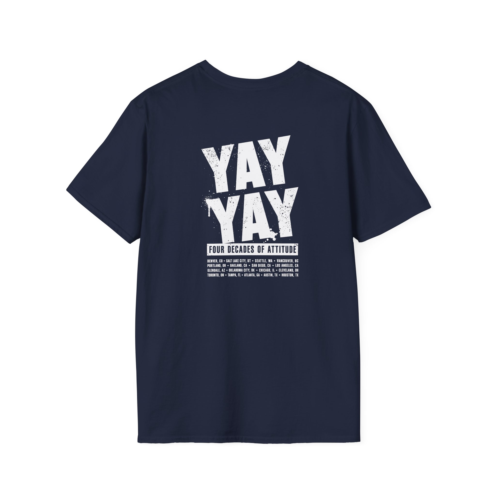 Ice Cube Yay Yay Tour Unisex Softstyle T-Shirt - Image 26