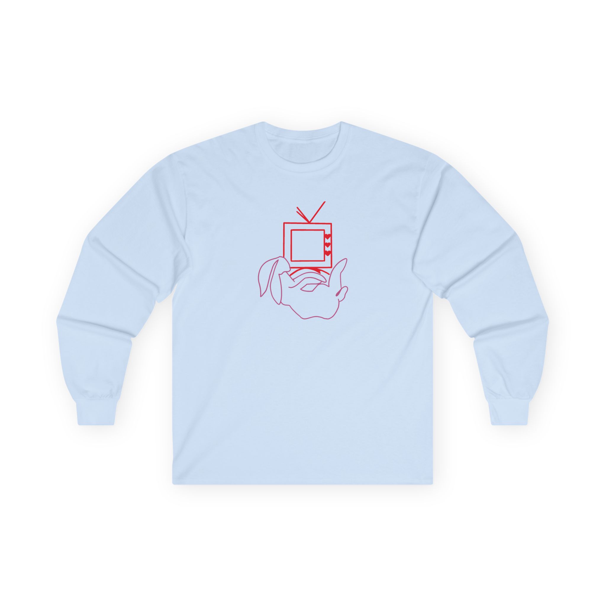 Love on Tour Harry Styles Bunny Tv Unisex Ultra Cotton Long Sleeve Tee - Image 5