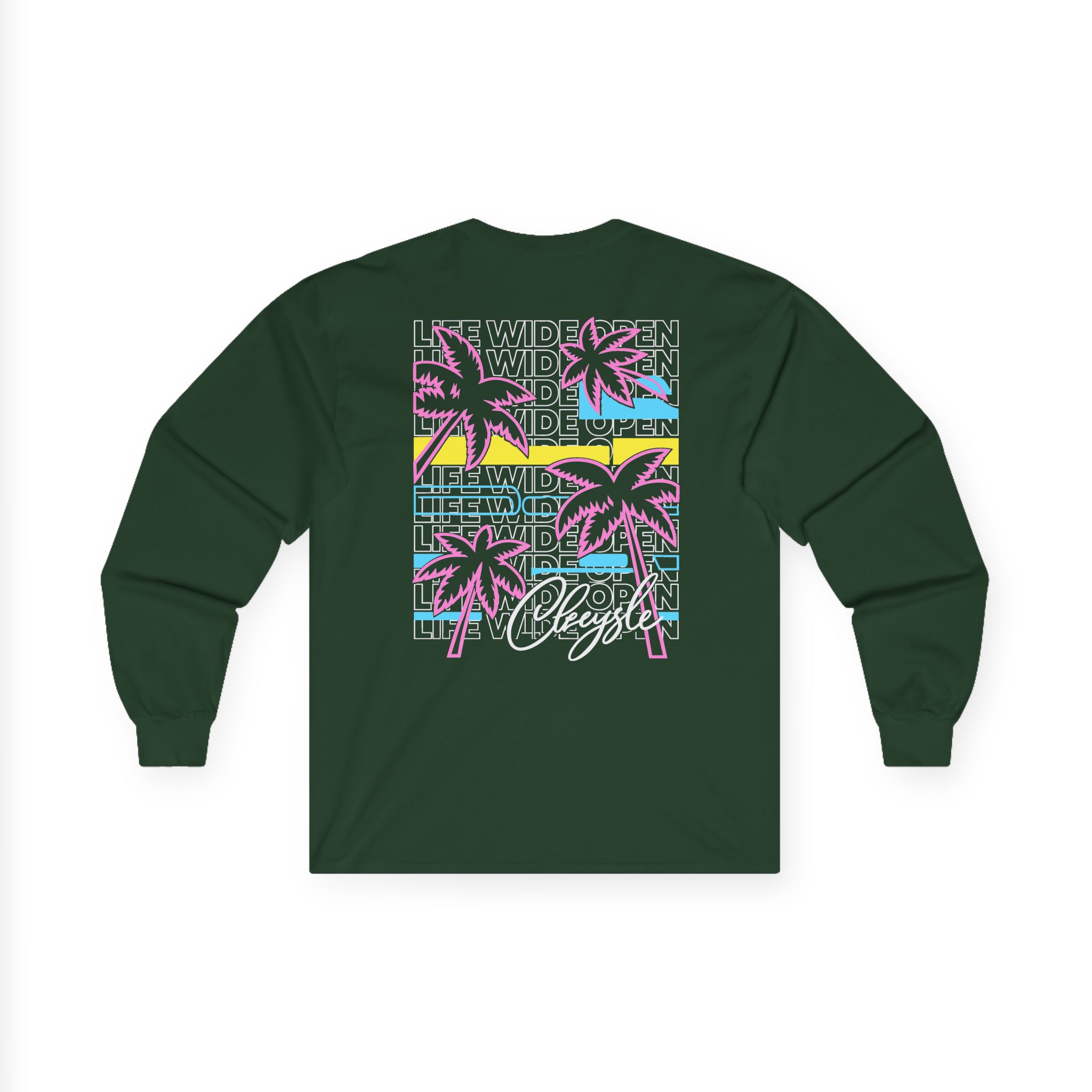 Cboystv LWO Palms Unisex Ultra Cotton Long Sleeve Tee - Image 6