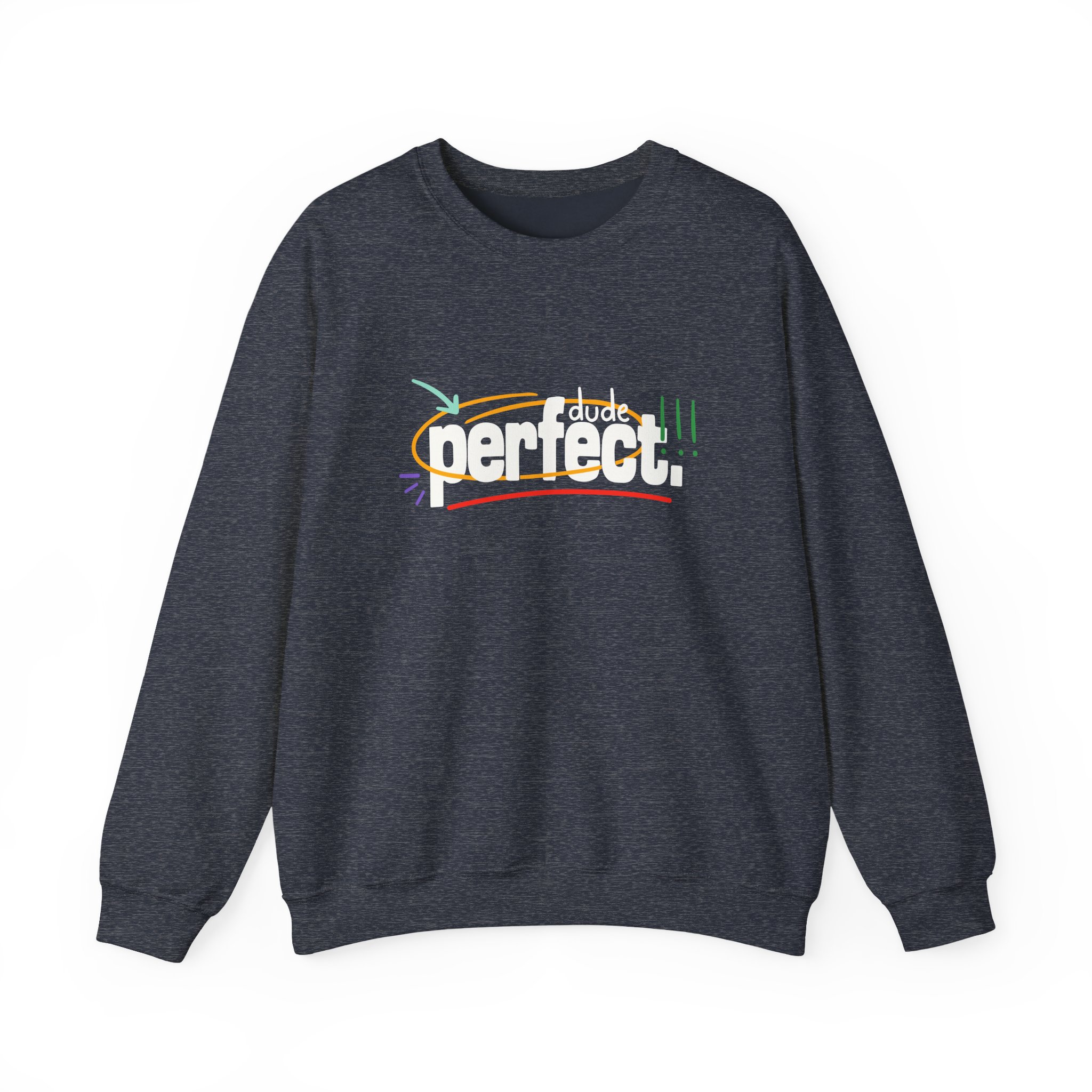 Dude Perfect Unisex Heavy Blend™ Crewneck Sweatshirt - Image 9