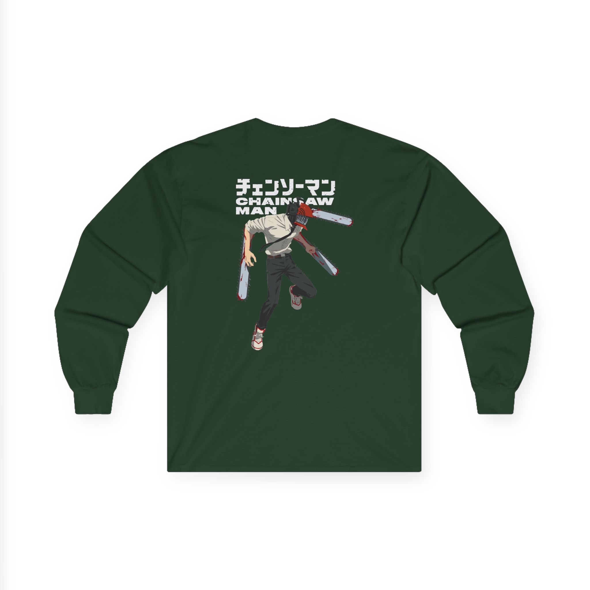 Chainsaw Man X Dim Mak Public Safety Unisex Ultra Cotton Long Sleeve Tee - Image 8
