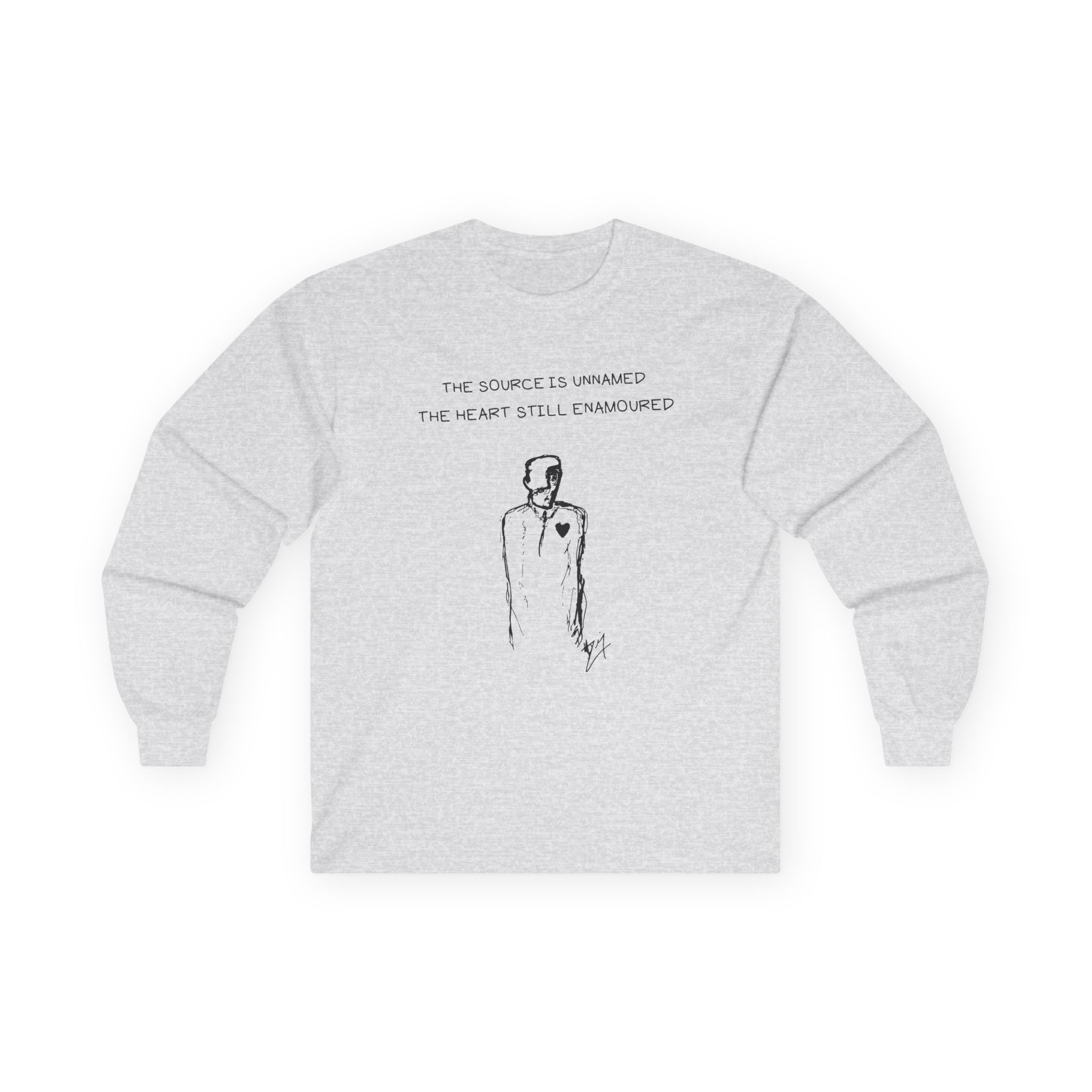 Hozier Unknown Lyric Unisex Ultra Cotton Long Sleeve Tee - Image 5