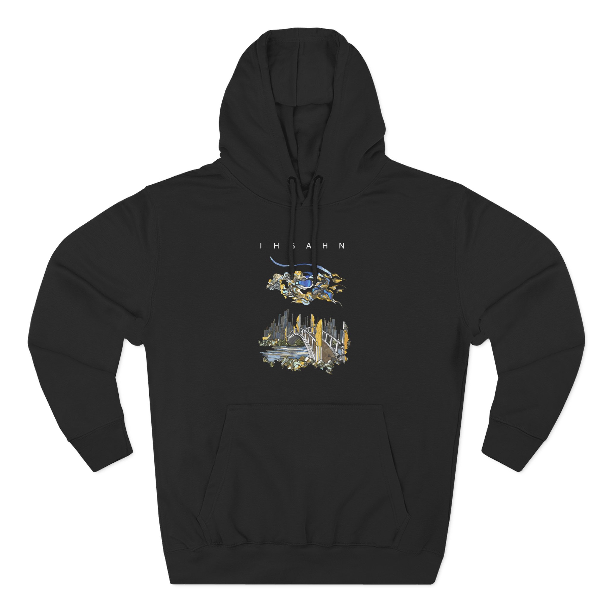 Ihsahn The Distance Between Us Three-Panel Fleece Hoodie