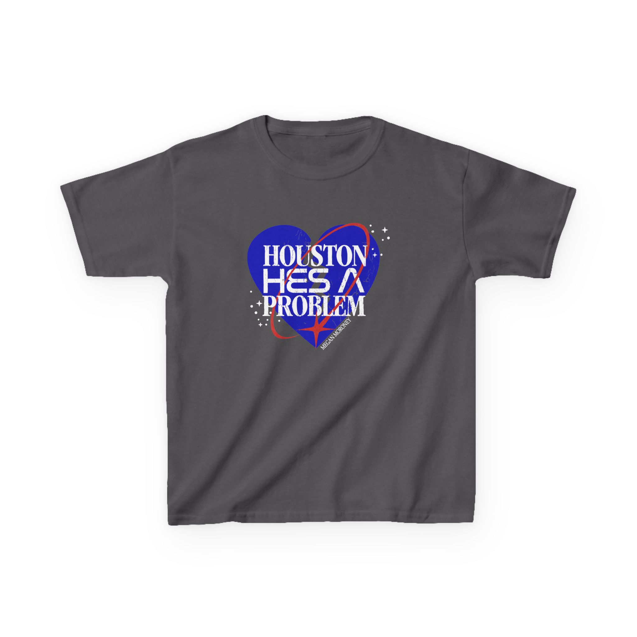 Megan Moroney Houston He's a Problem Kids Heavy Cotton™ Tee - Image 13