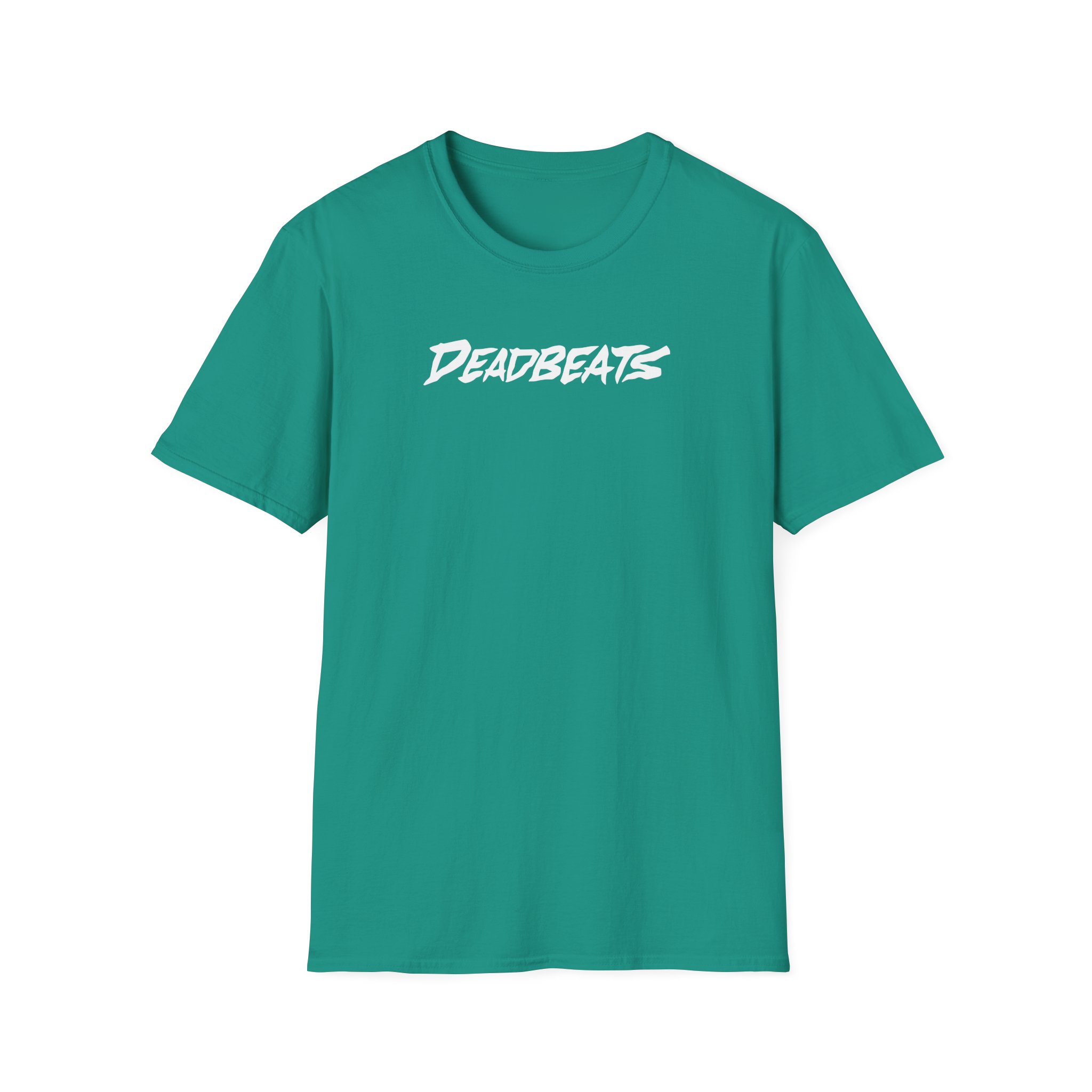 Deadbeats Label Logo Unisex Softstyle T-Shirt - Image 15