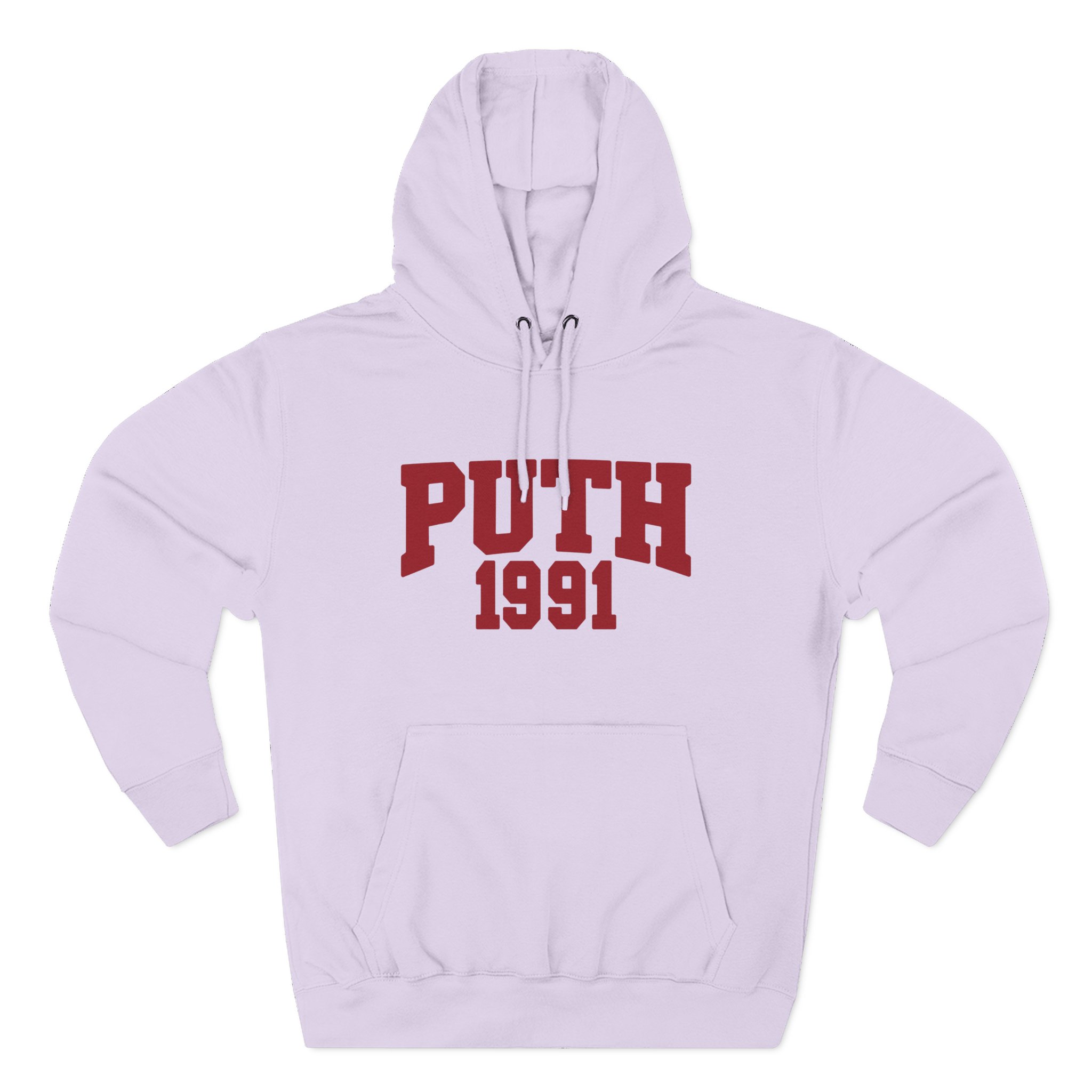 Charlie Puth Puth 1991 Three-Panel Fleece Hoodie - Image 13