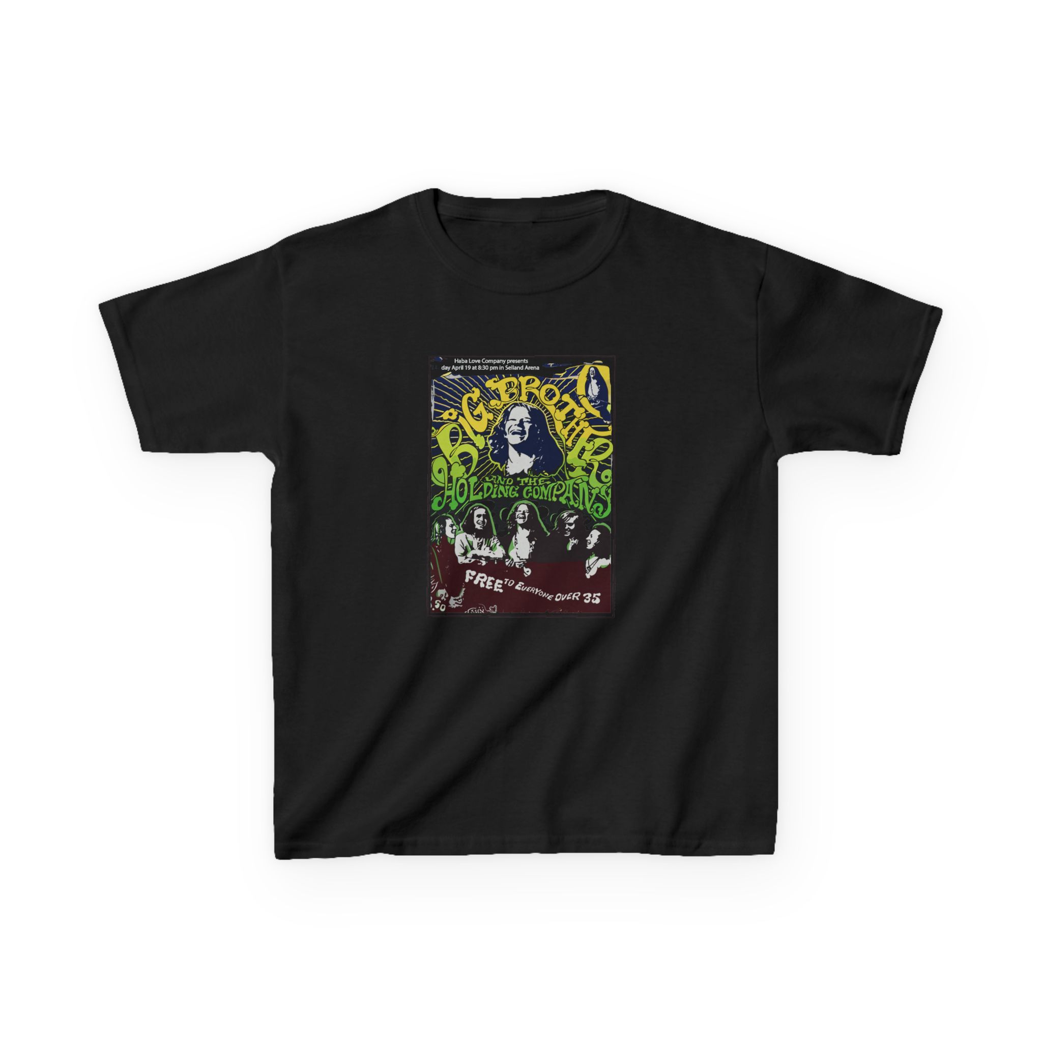 Janis Joplin Free to Everyone Kids Heavy Cotton™ Tee