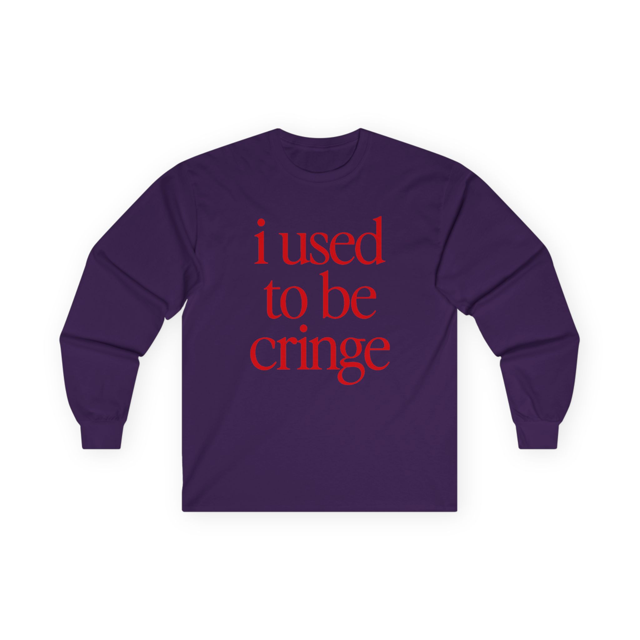 Charlie Puth I Used To Be Cringe Unisex Ultra Cotton Long Sleeve Tee - Image 15