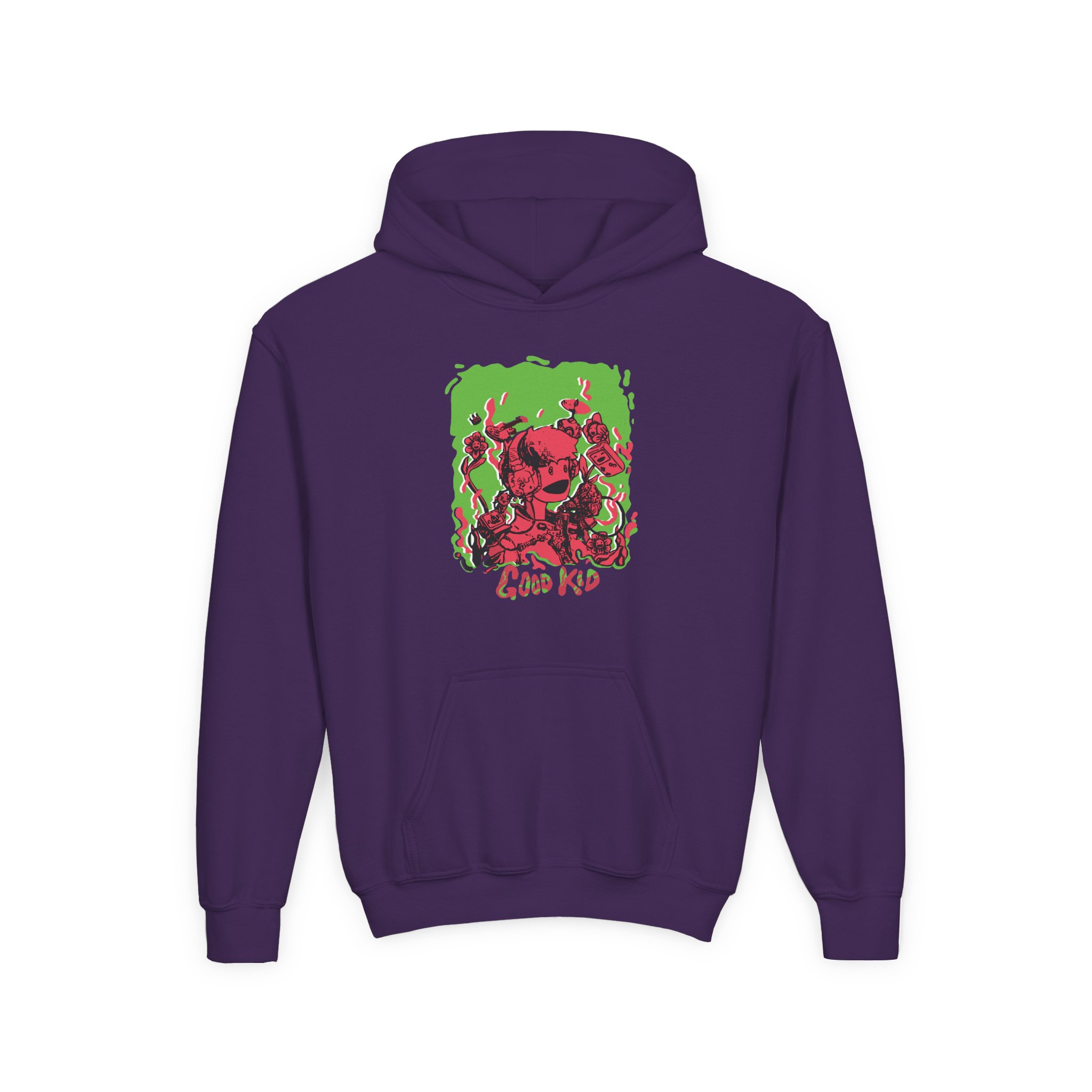 Good Kid Ep 3 Youth Heavy Blend Hooded Sweatshirt - Image 11
