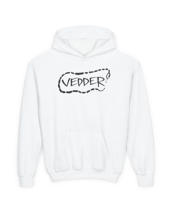 Eddie Vedder Stencil Snake Youth Heavy Blend Hooded Sweatshirt