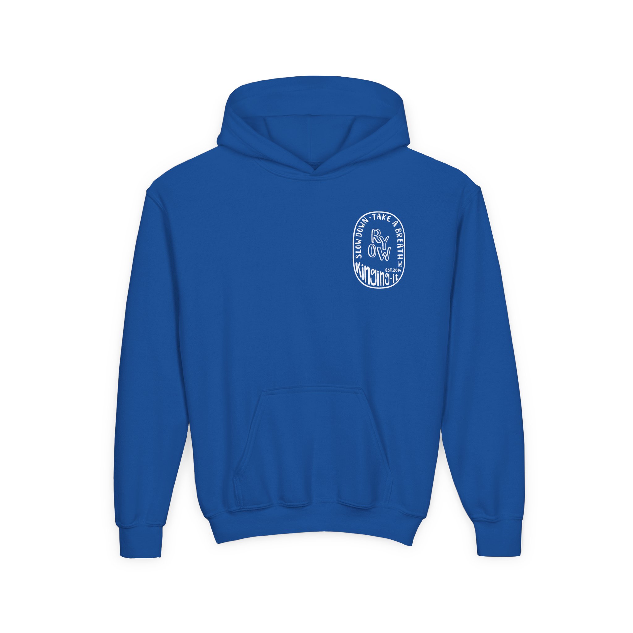 Kinging It Youth Heavy Blend Hooded Sweatshirt - Image 9