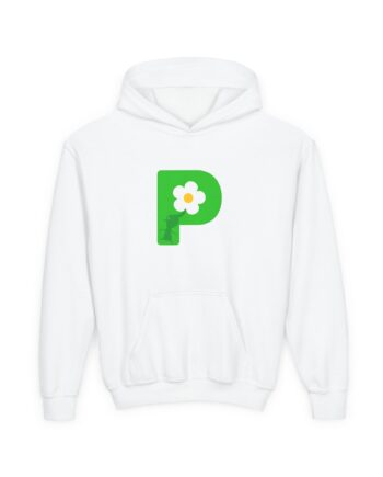 NTD Pikmin Logo Youth Heavy Blend Hooded Sweatshirt