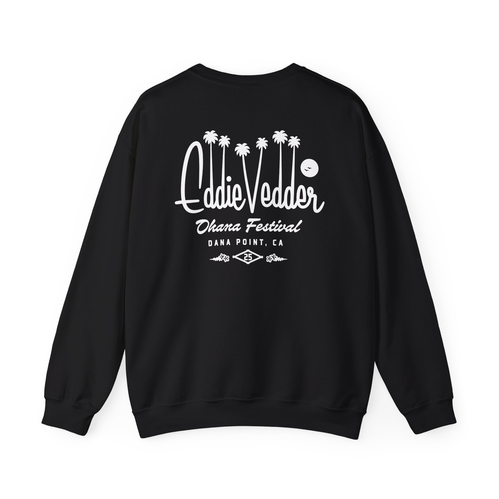 Eddie Vedder Palm Script Unisex Heavy Blend™ Crewneck Sweatshirt - Image 2