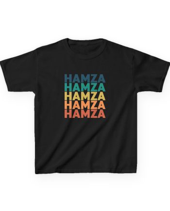 Kids Hamza Name Heavy Cotton™ Tee