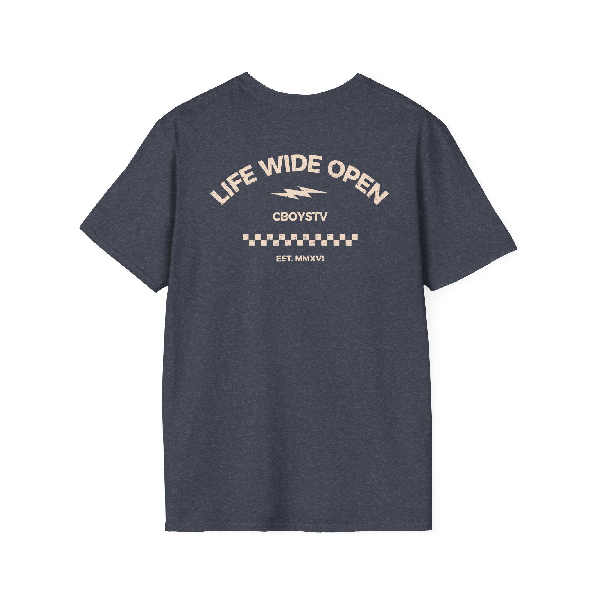 Cboystv Checkered Tournament Unisex Softstyle T-Shirt - Image 22