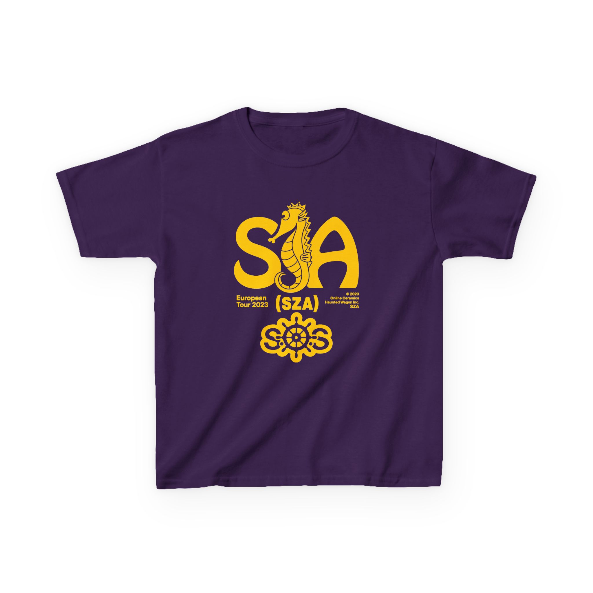 Sza Sos Seahouse Tour Kids Heavy Cotton™ Tee - Image 13