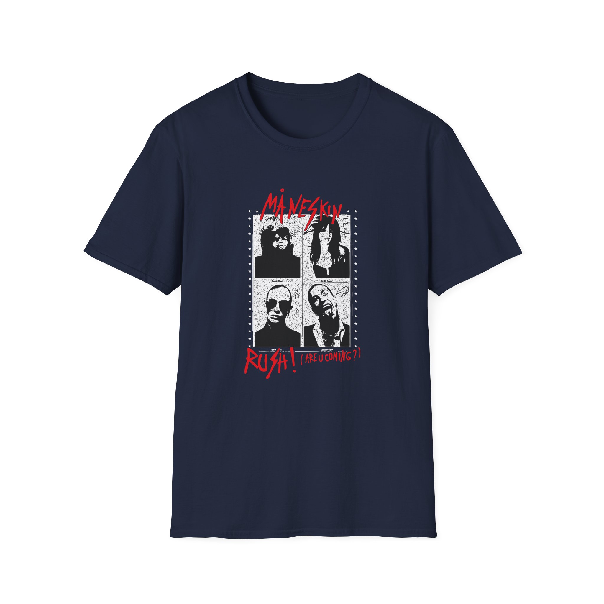 Maneskin RUSH! Unisex Softstyle T-Shirt - Image 15