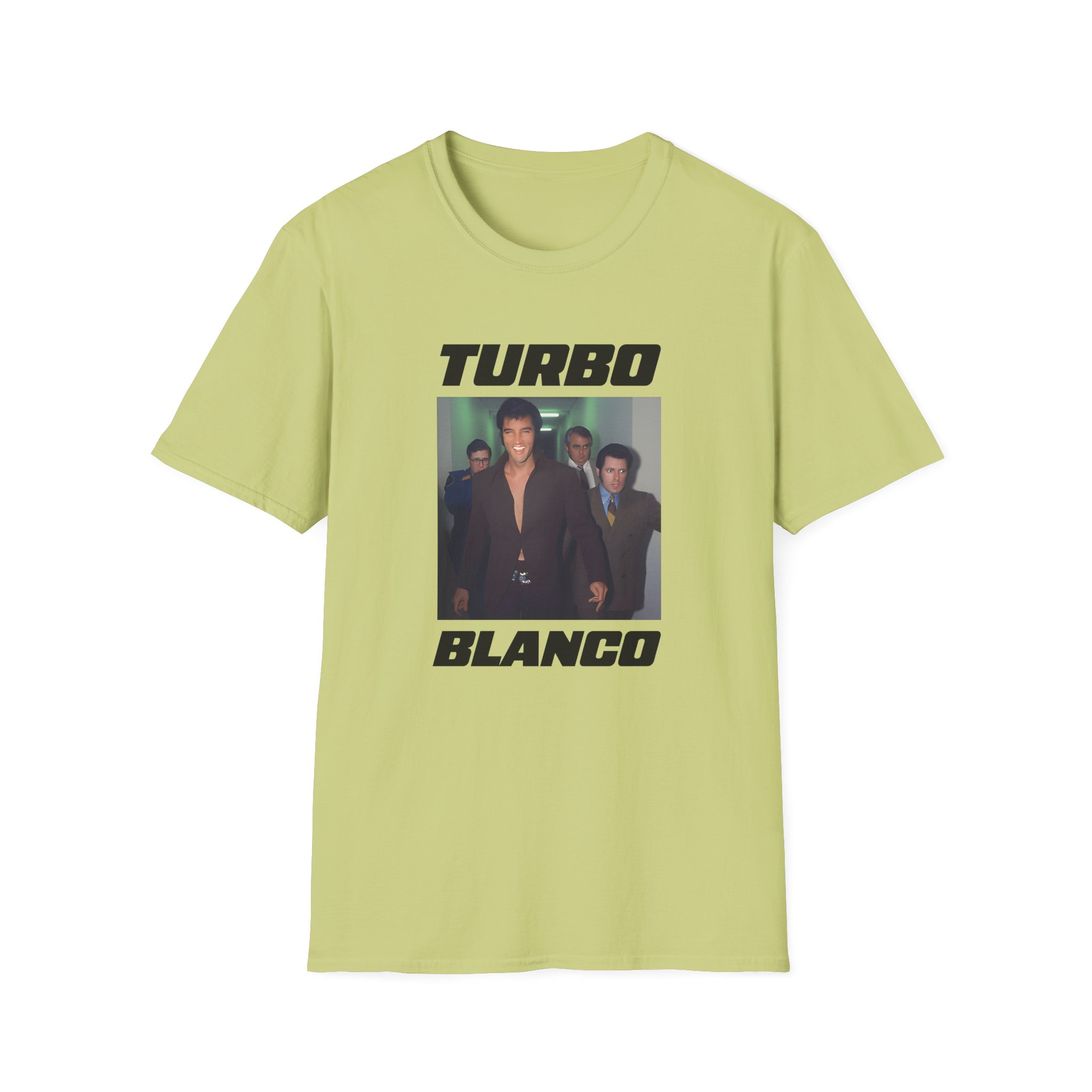 Chris Lorenzo Turbo Blanco Unisex Softstyle T-shirt - Image 11