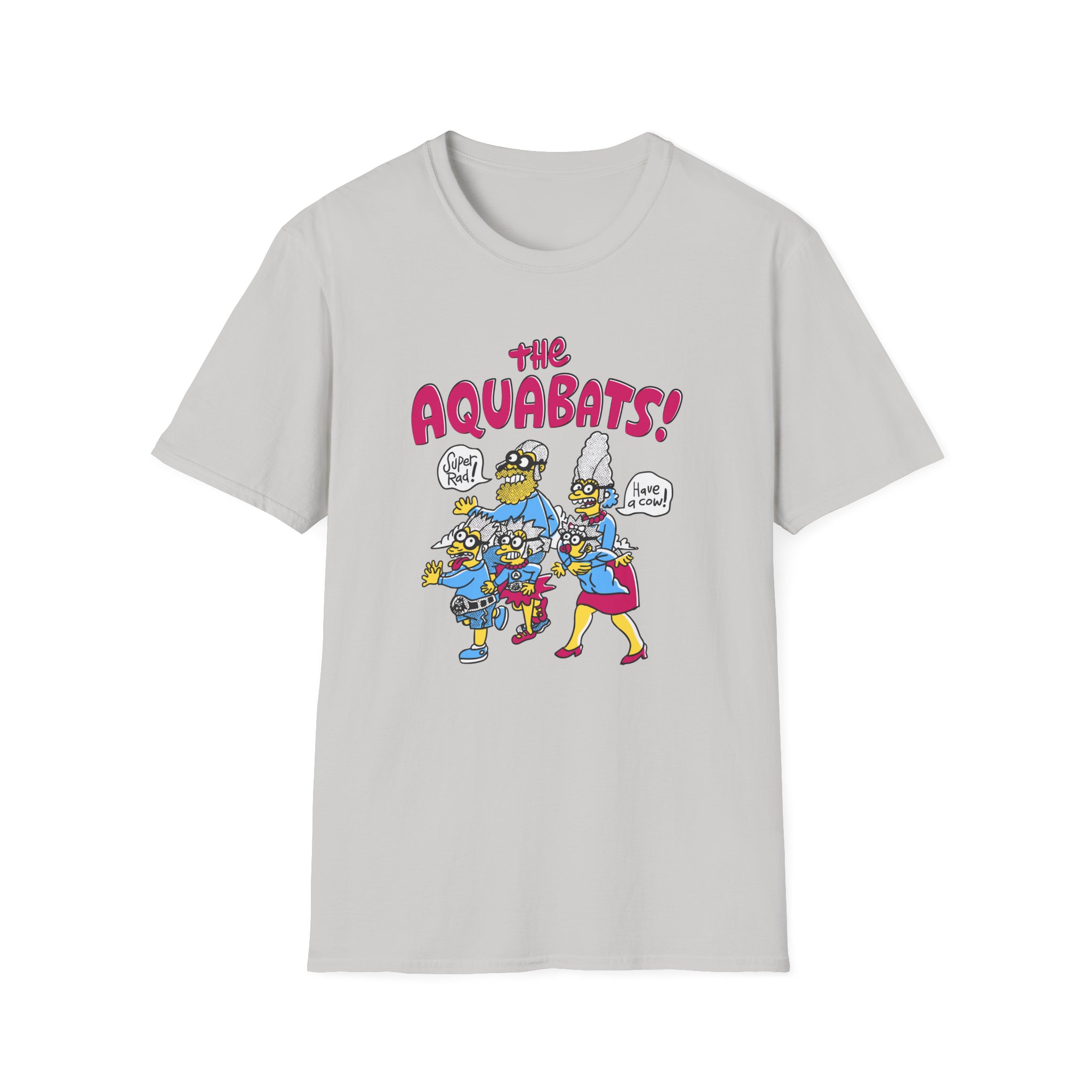 The Aquabats! Happy Family Unisex Softstyle T-Shirt - Image 5