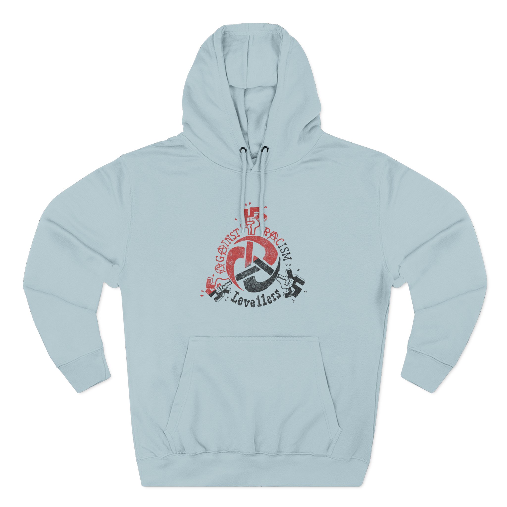 Levellers Against Racism Three-Panel Fleece Hoodie - Image 9