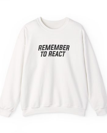 Jenny Holzer Remember to React Unisex Heavy Blend™ Crewneck Sweatshirt