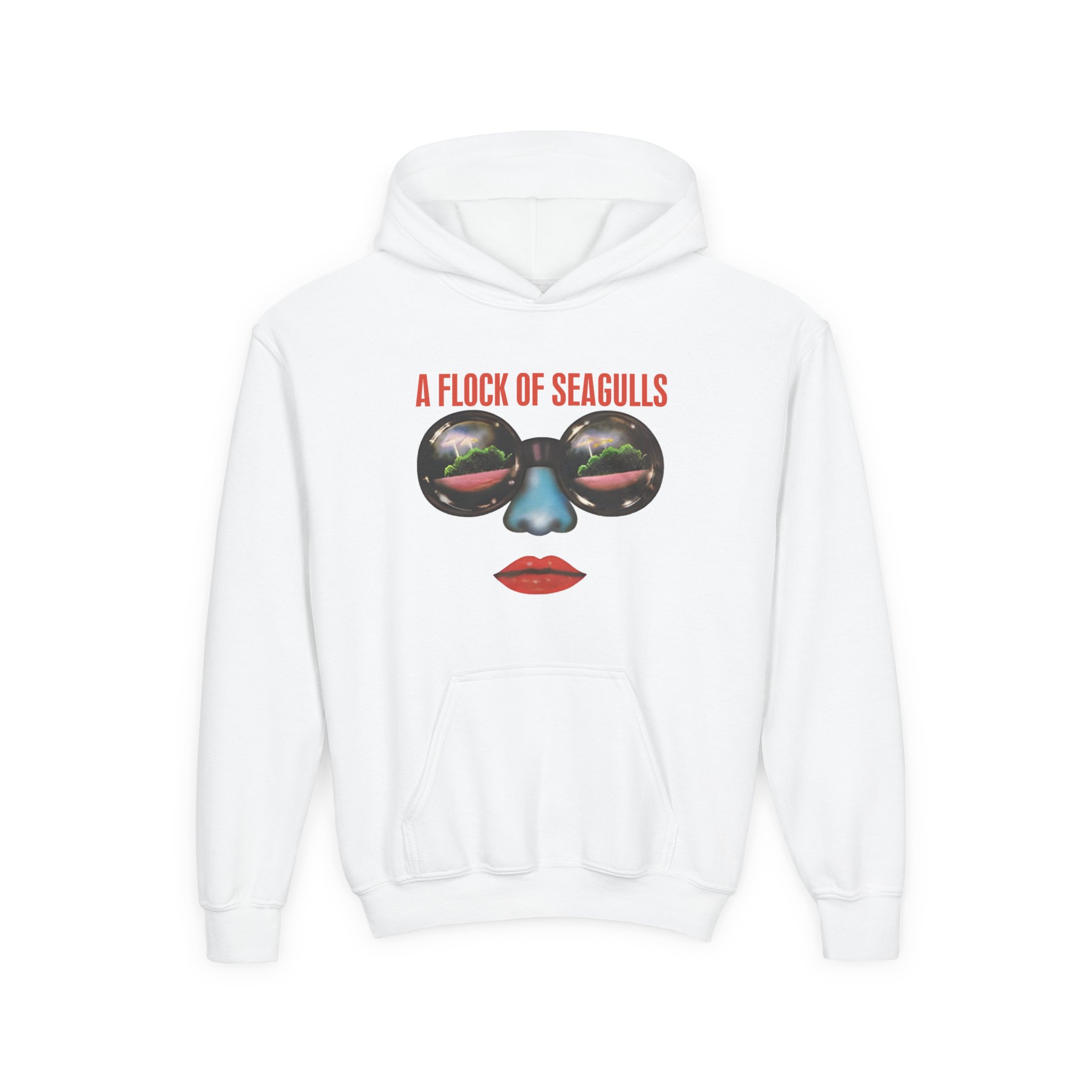 A Flock of Seagulls Us 1982 Tour Youth Heavy Blend Hooded Sweatshirt