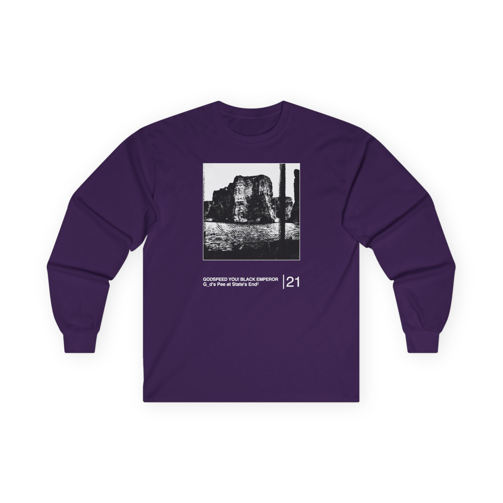 Godspeed You! Black Emperor God's Pee at State's End! Unisex Ultra Cotton Long Sleeve Tee - Image 15