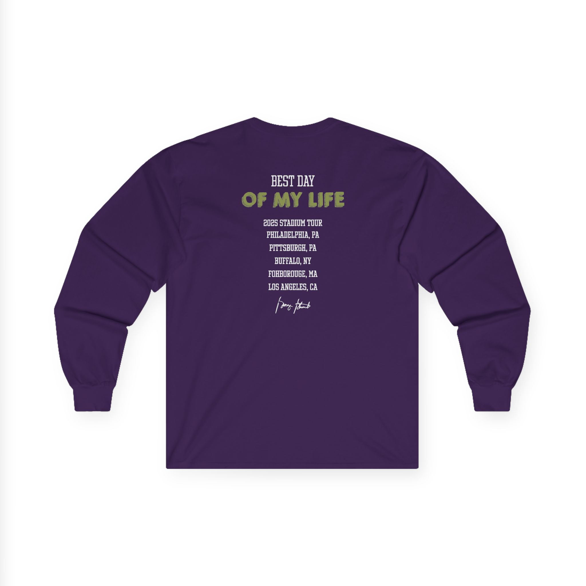 George Strait Best Day of My Life Unisex Ultra Cotton Long Sleeve Tee - Image 12