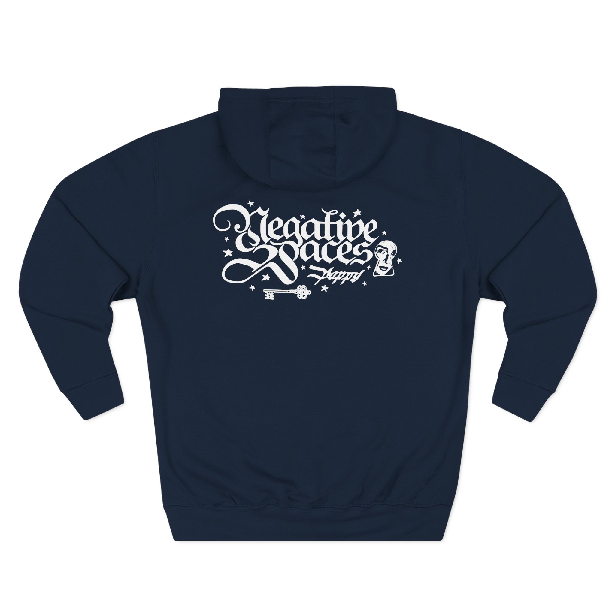 Poppy Key Three-Panel Fleece Hoodie - Image 8