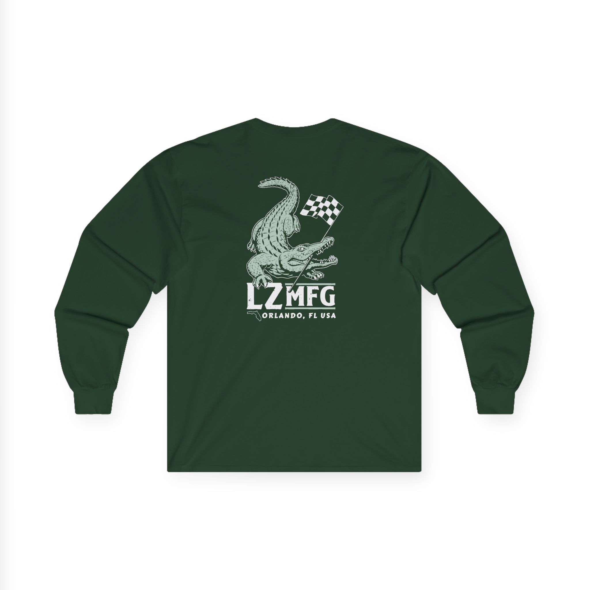 Adam LZ Youth Marsh Unisex Ultra Cotton Long Sleeve Tee - Image 6