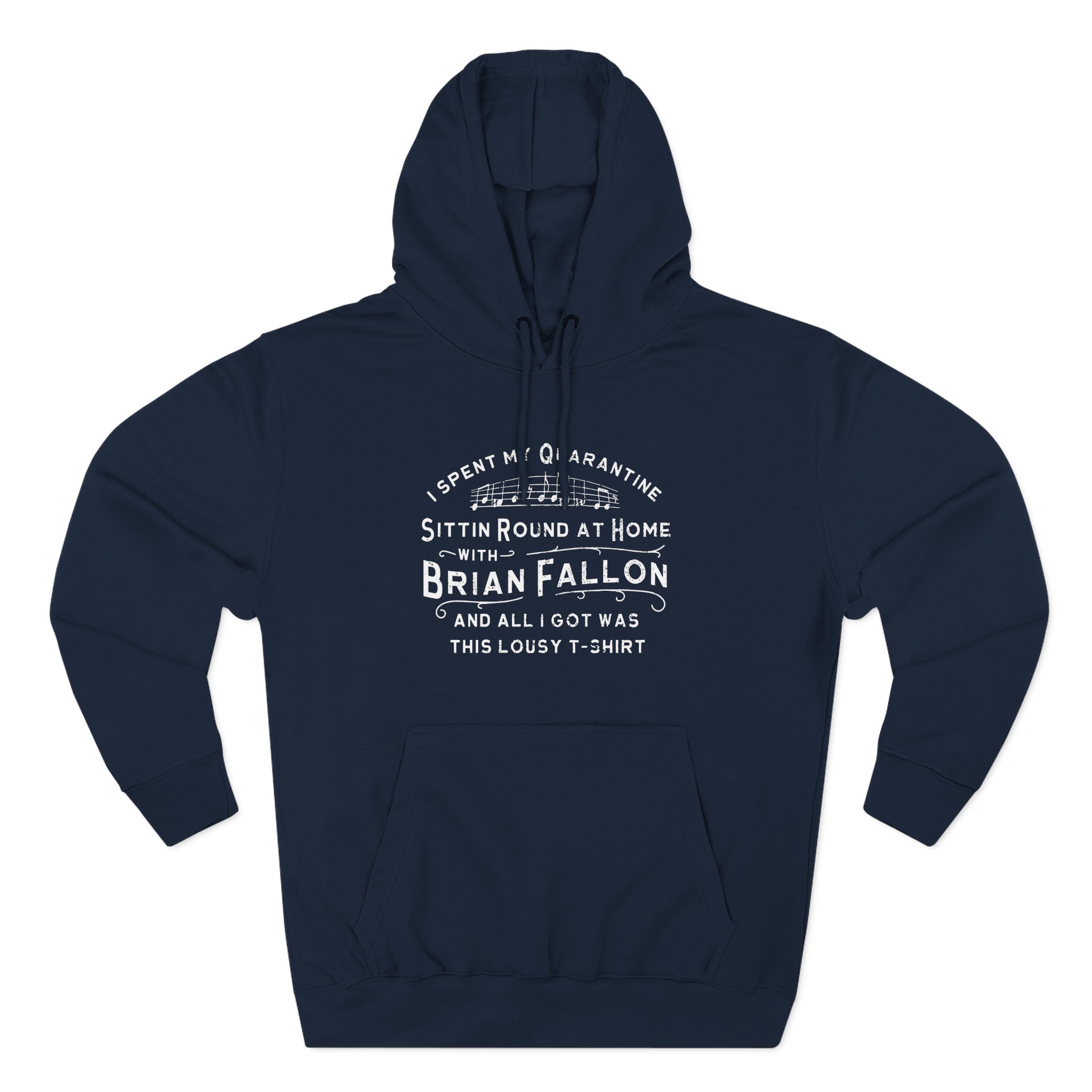 Brian Fallon Sittin Round Three-Panel Fleece Hoodie - Image 11